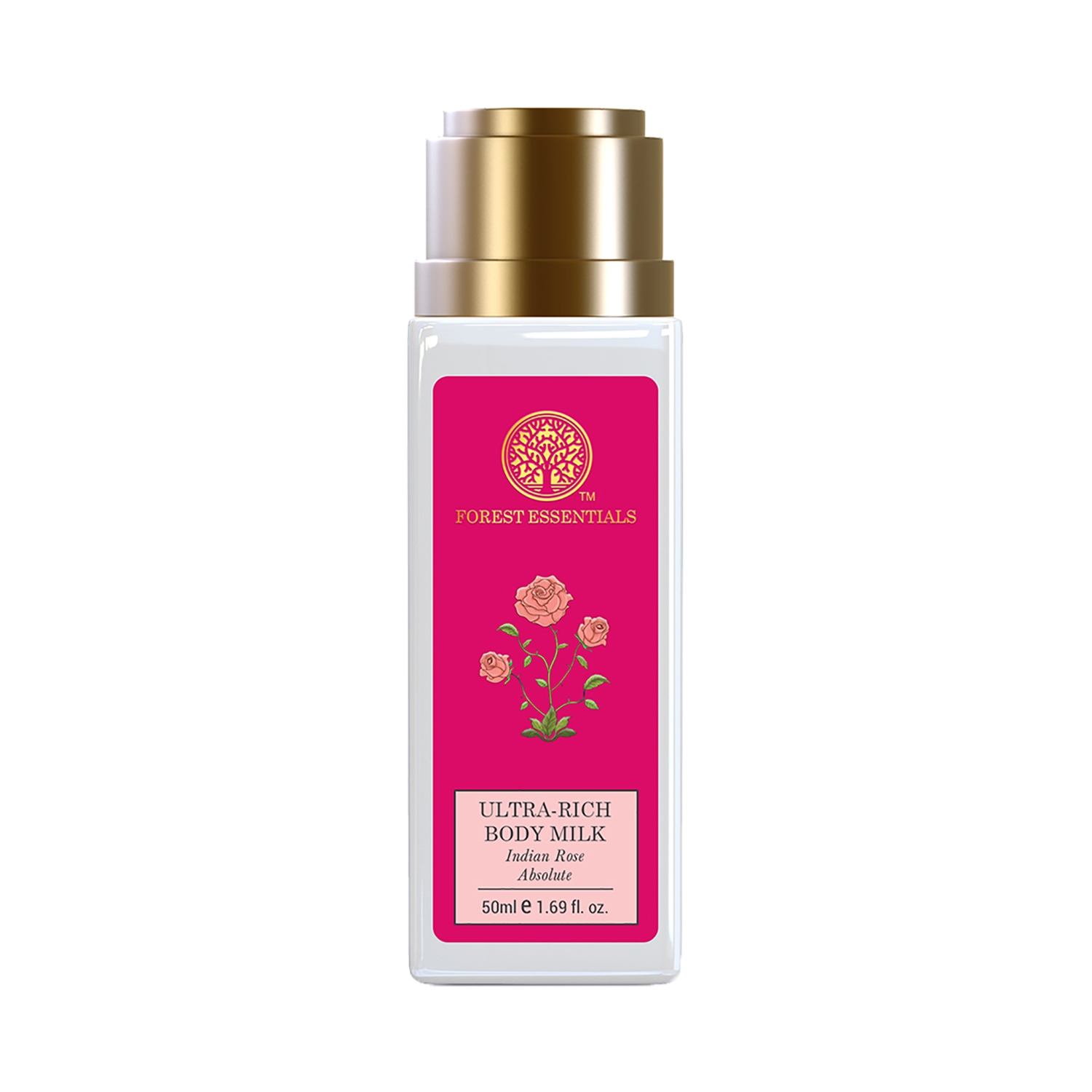 Forest Essentials | Forest Essentials Indian Rose Absolute Ultra-Rich Body Milk (50ml)
