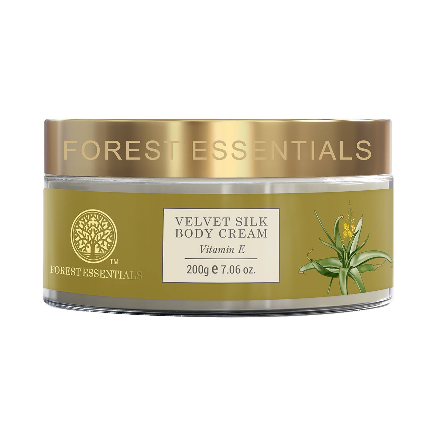 Forest Essentials | Forest Essentials Vitamin E Velvet Silk Body Cream (200g)