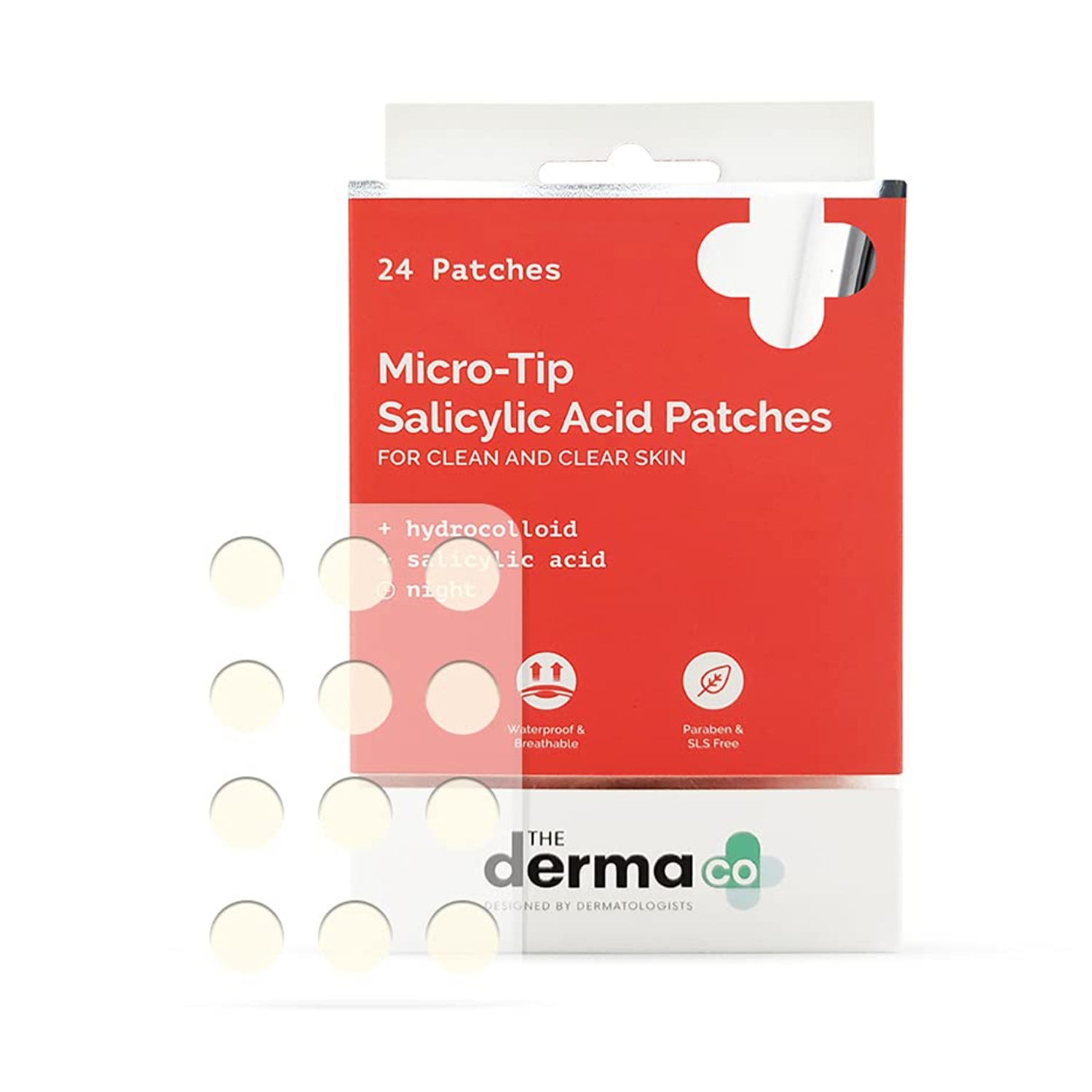 The Derma Co | The Derma Co Micro -Tip Salicylic Acid Acne Patches - (24Pcs)