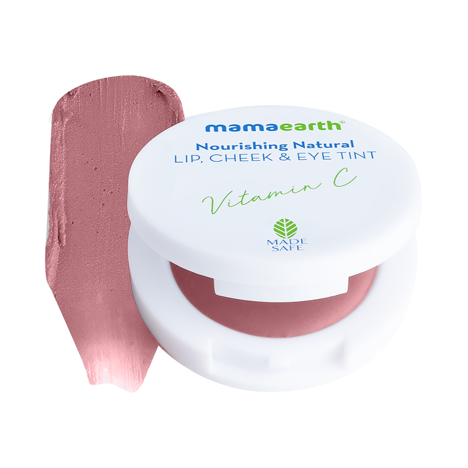 Mamaearth Nourishing Natural Lip Cheek & Eye Tint - 02 Coco Nude (4g)