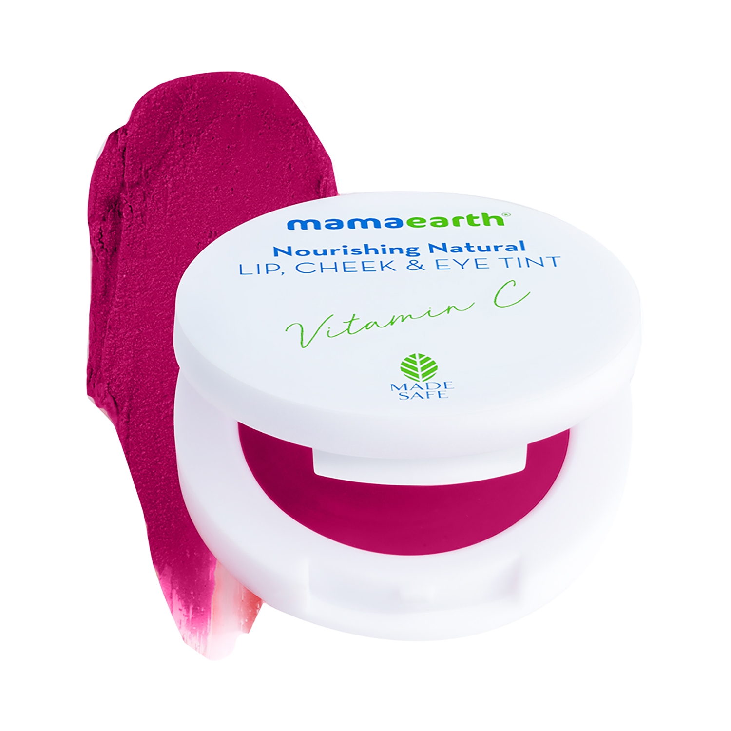 Mamaearth | Mamaearth Nourishing Natural Lip Cheek & Eye Tint - 03 Rose Pink (4g)
