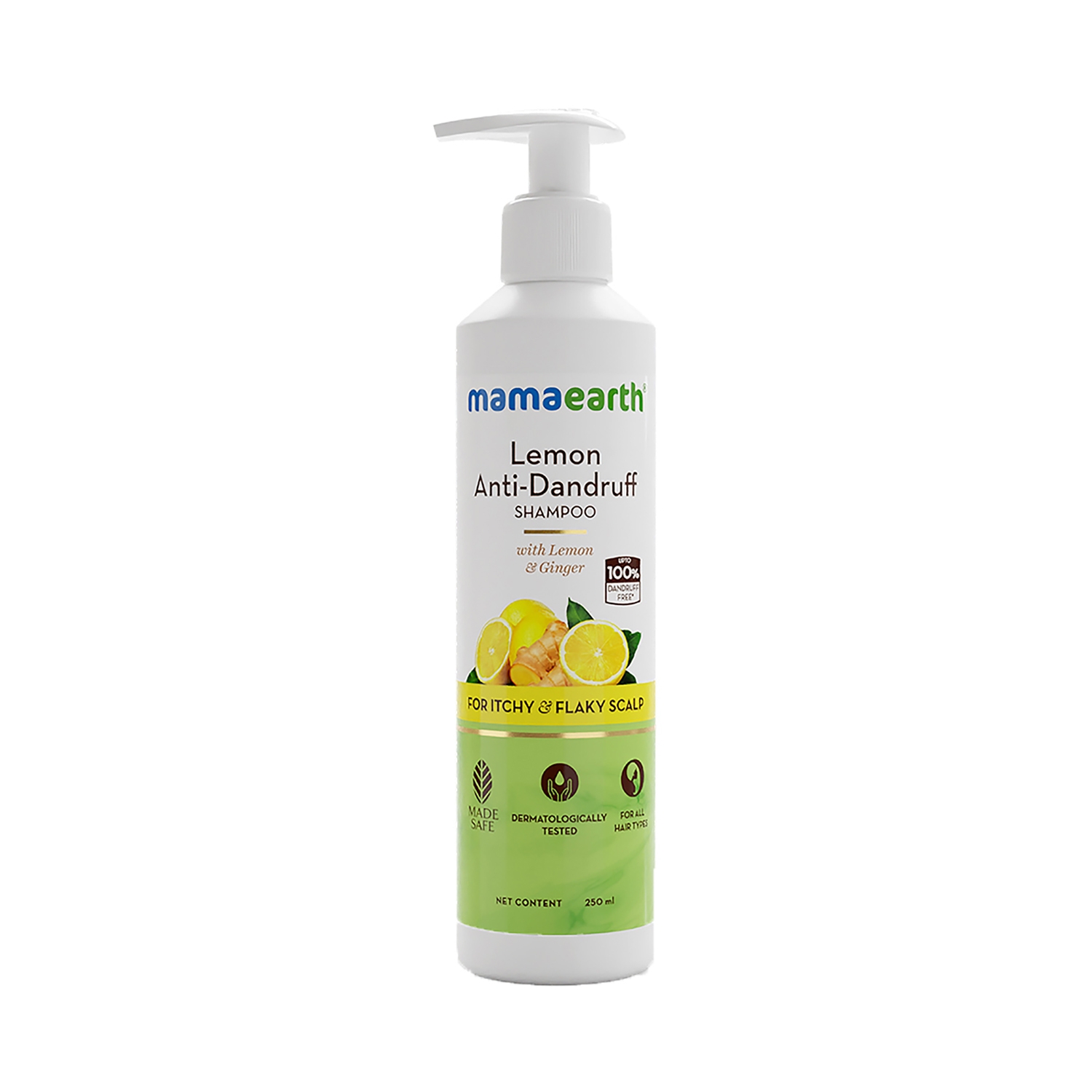 Mamaearth | Mamaearth Lemon Anti-Dandruff Shampoo (250ml)