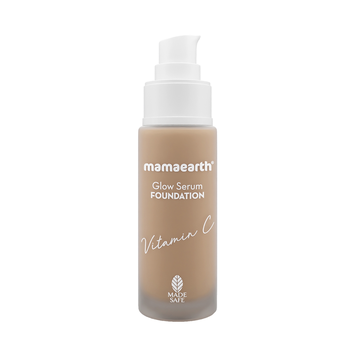 Mamaearth | Mamaearth Glow Serum Foundation With Vitamin C & Turmeric - 08 Natural Glow (30ml)