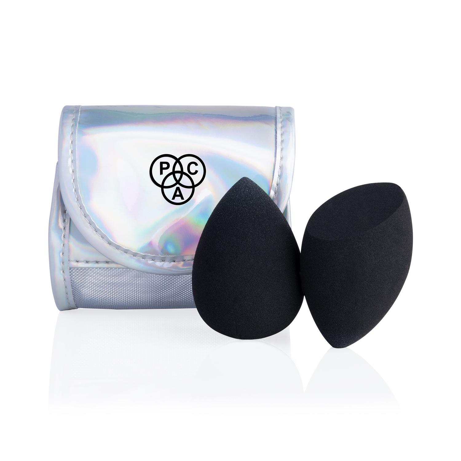 PAC | PAC Limited Edition Holographic Water Drop And Olive Cut 3D Sponge Set - (2Pcs)