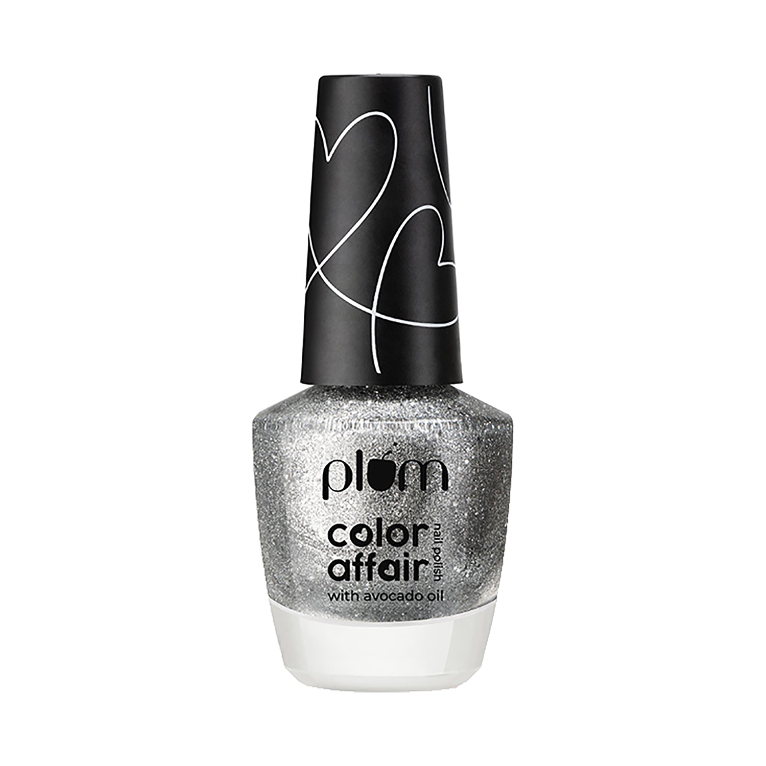 Plum Color Affair Nail Polish - 161 Silver Lining (11ml)