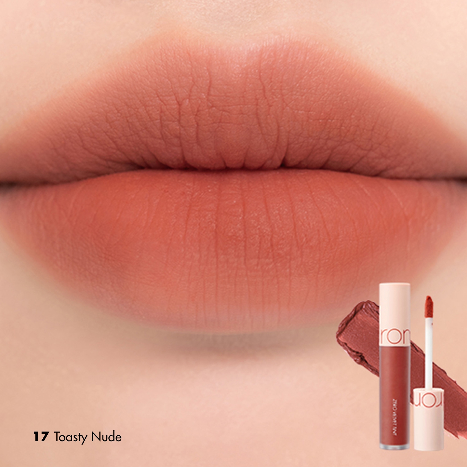 Buy Rom&nd Zero Velvet Lip Tint, 17 Toasty Nude (5.5g) Online in India -  Tira