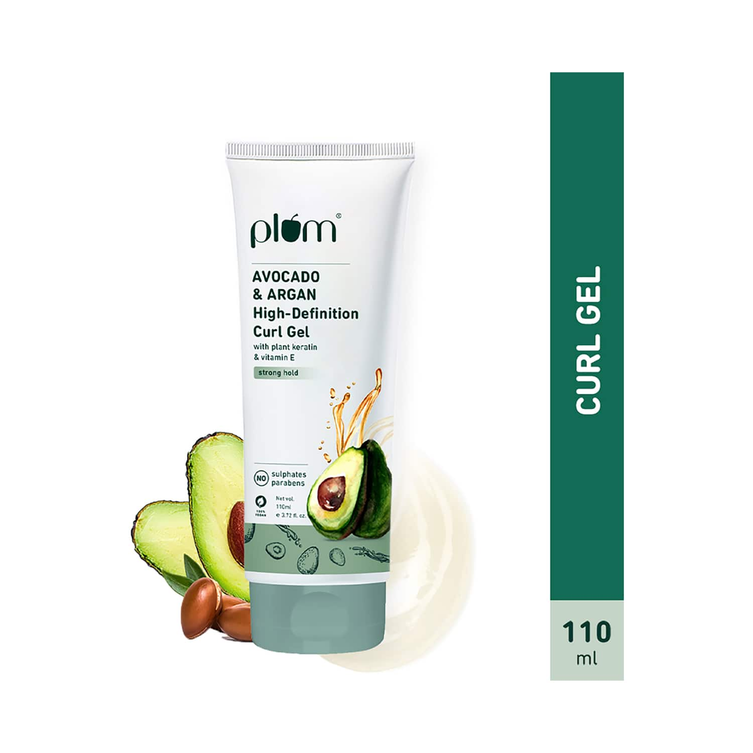 Plum | Plum Avocado & Argan High-Definition Curl Gel (110ml)