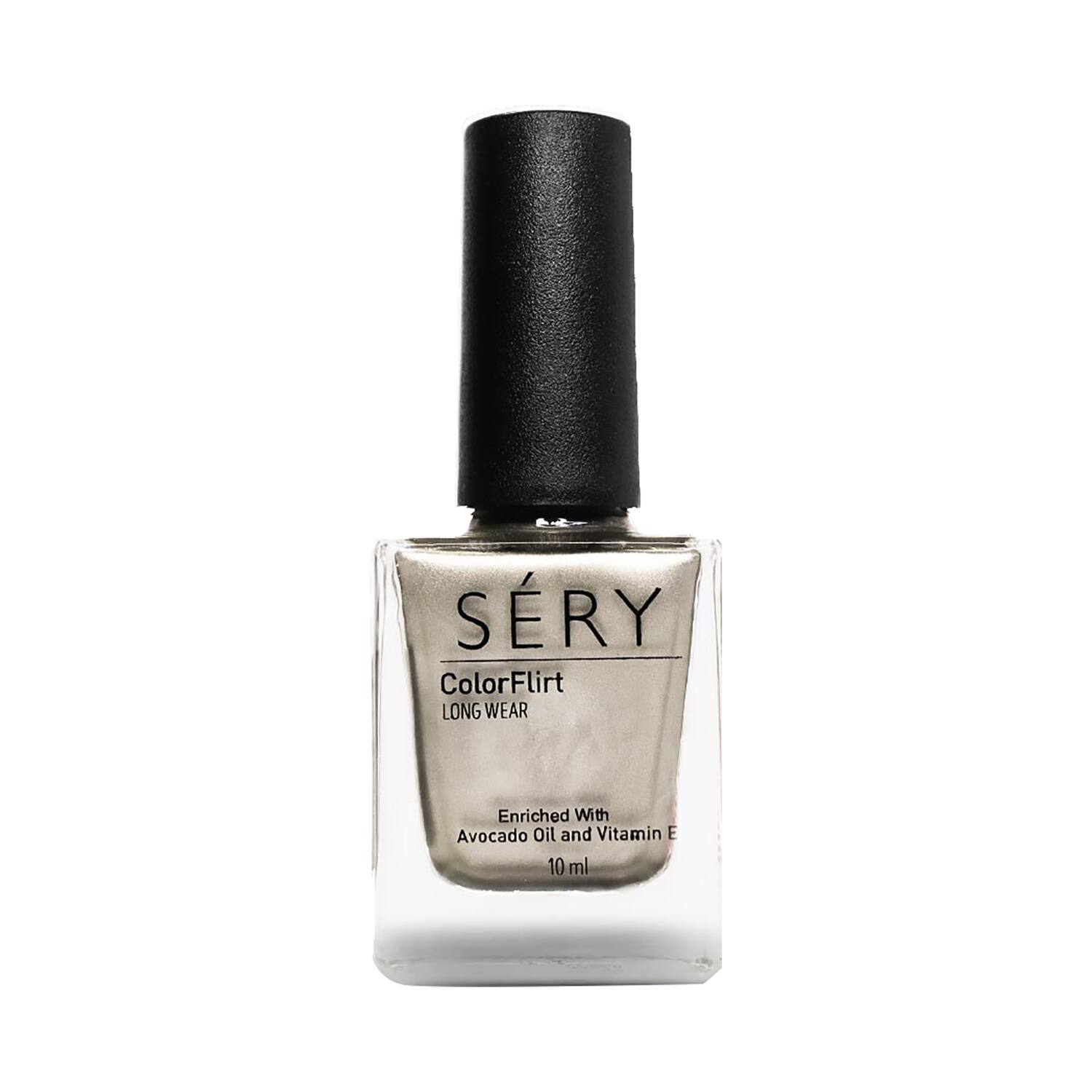 Sery | Sery Colorflirt Nail Polish - Silver Pearl (10ml)