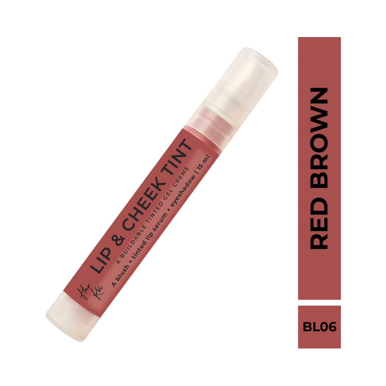 Harkoi | Harkoi Lip & Cheek Tint - BL06 Red Brown (15ml)