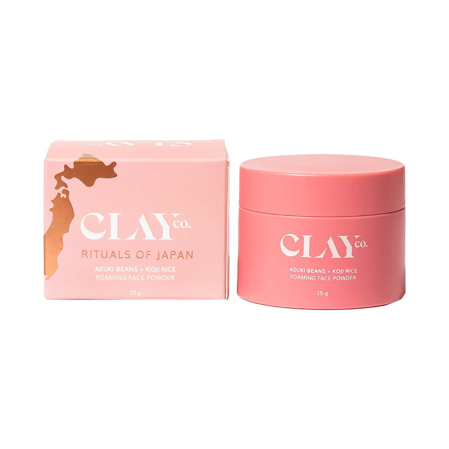 ClayCo | ClayCo adzuki beans + Koji Rice Foaming Face Powder (15g)