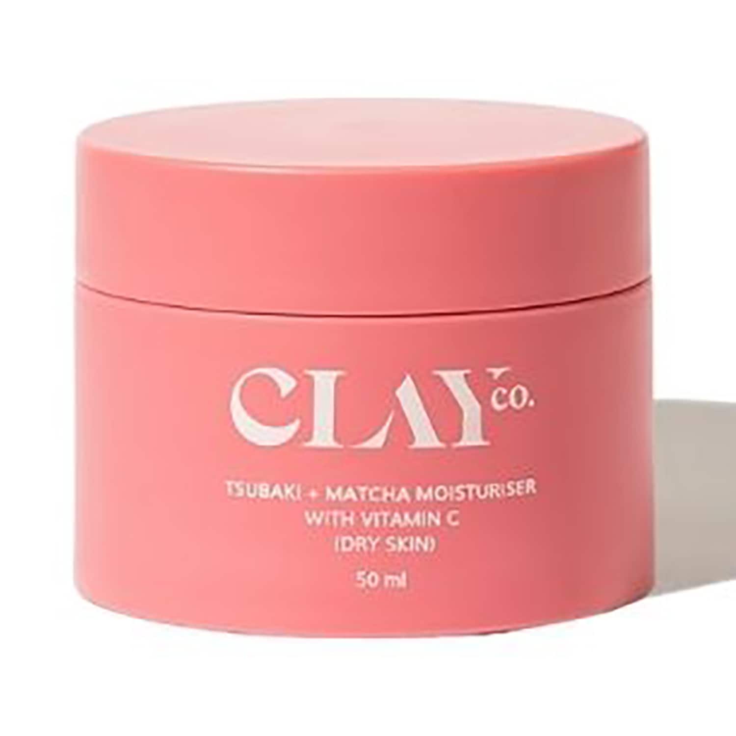 ClayCo. | ClayCo. Tsubaki + Matcha Moisturiser with Vitamin C For Dry Skin (50ml)
