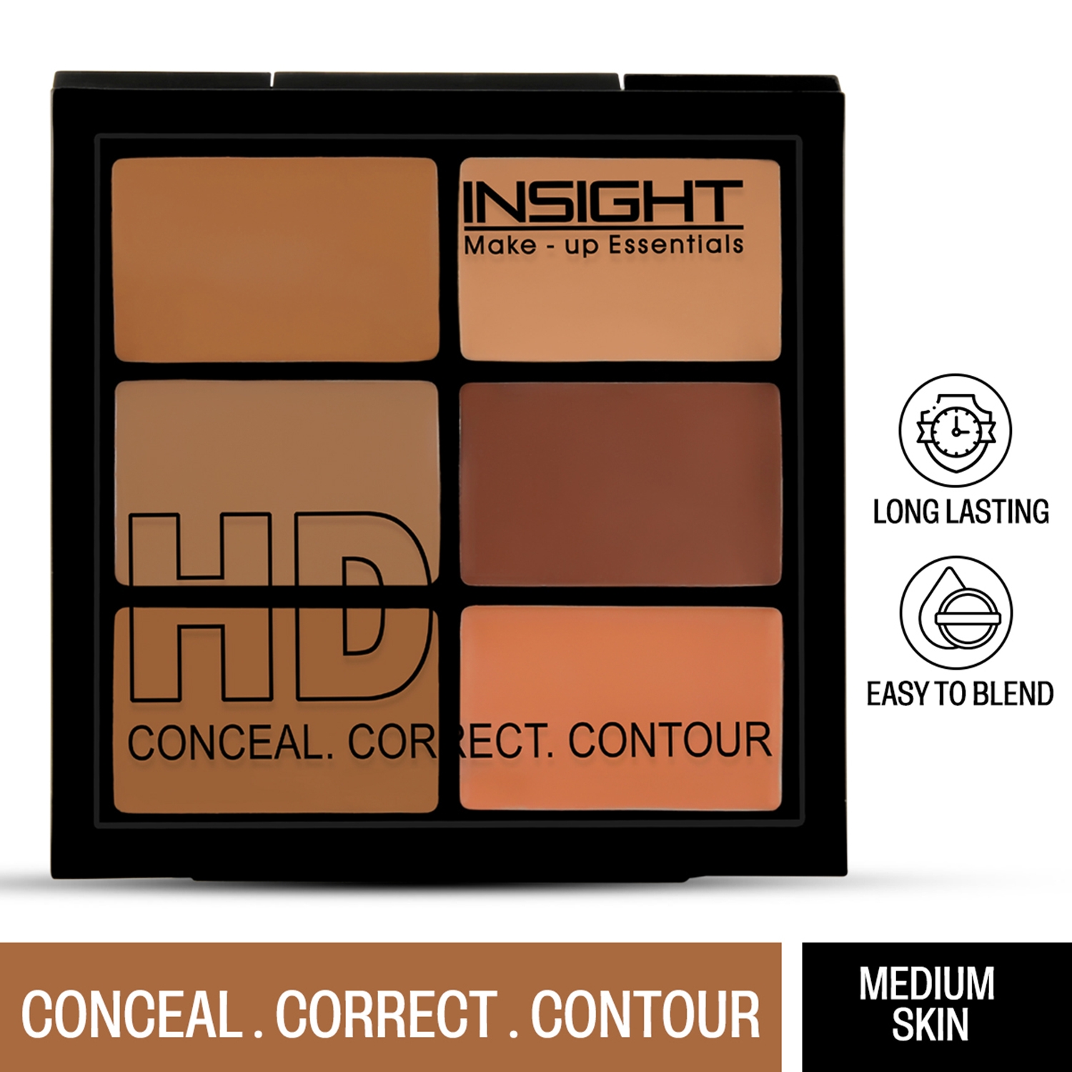 Insight Cosmetics Pro Concealer Palette, How to Use This Palette?, For  Beginners, Review
