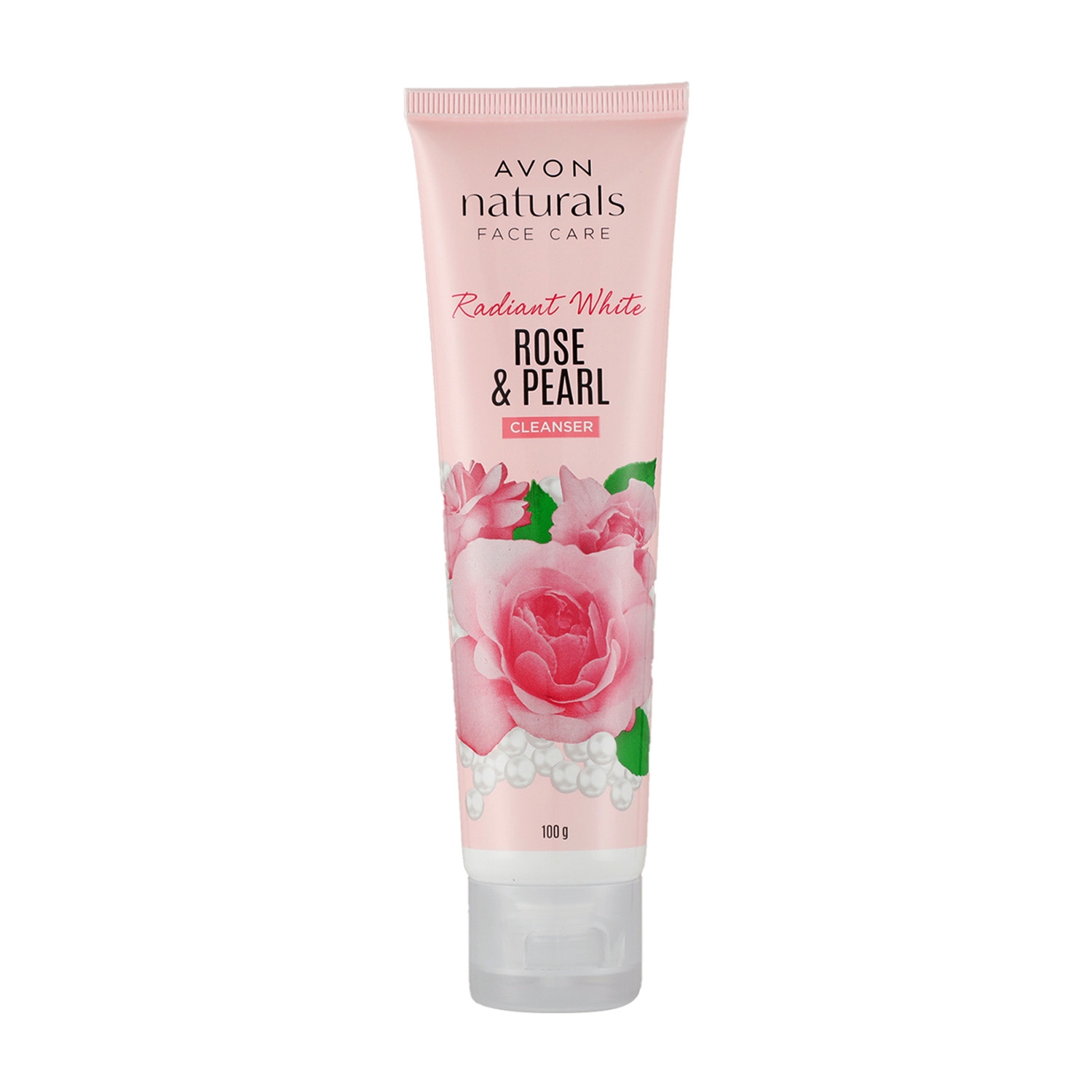 Avon Naturals Radiant White Rose & Pearl Face Cleanser (100g)