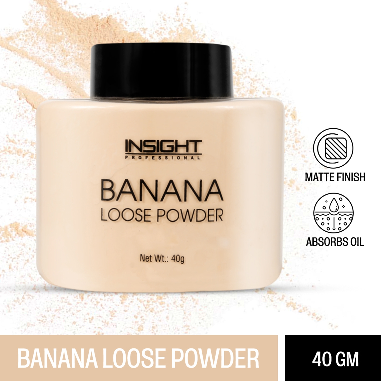 Insight Cosmetics | Insight Cosmetics Banana Powder - Beige (40g)