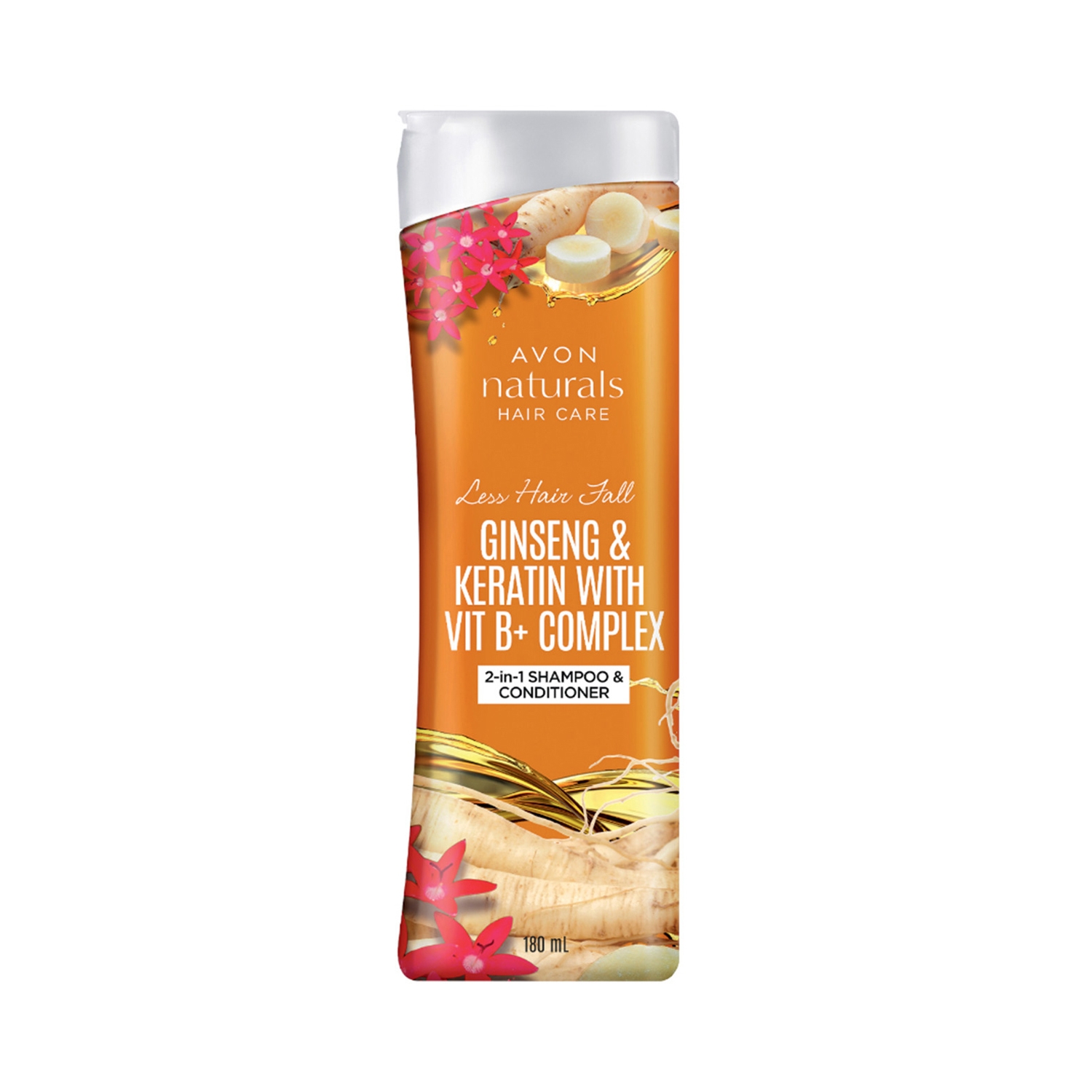 Avon | Avon Naturals Restage Ginseng & Keratin Vitamin-B Complex 2-In-1 Shampoo & Conditioner (180ml)