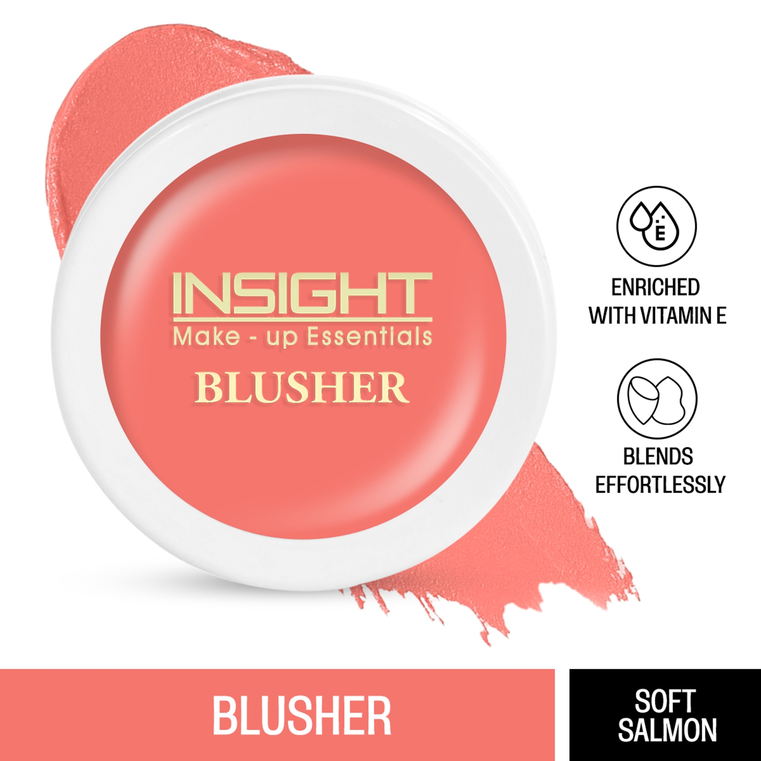 Insight Cosmetics | Insight Cosmetics Blusher - Soft Salmon (3.5g)