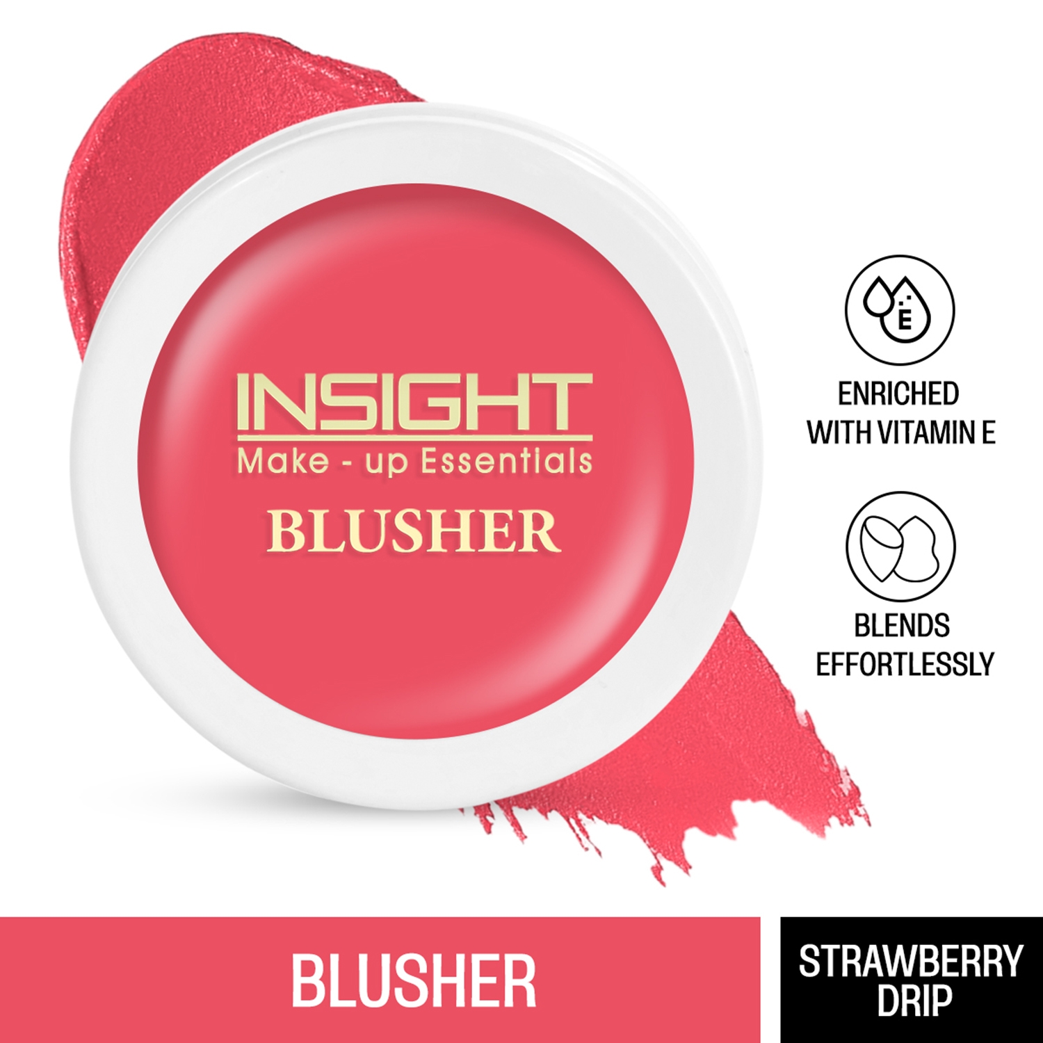 Insight Cosmetics | Insight Cosmetics Blusher - Strawberry Drip (3.5g)
