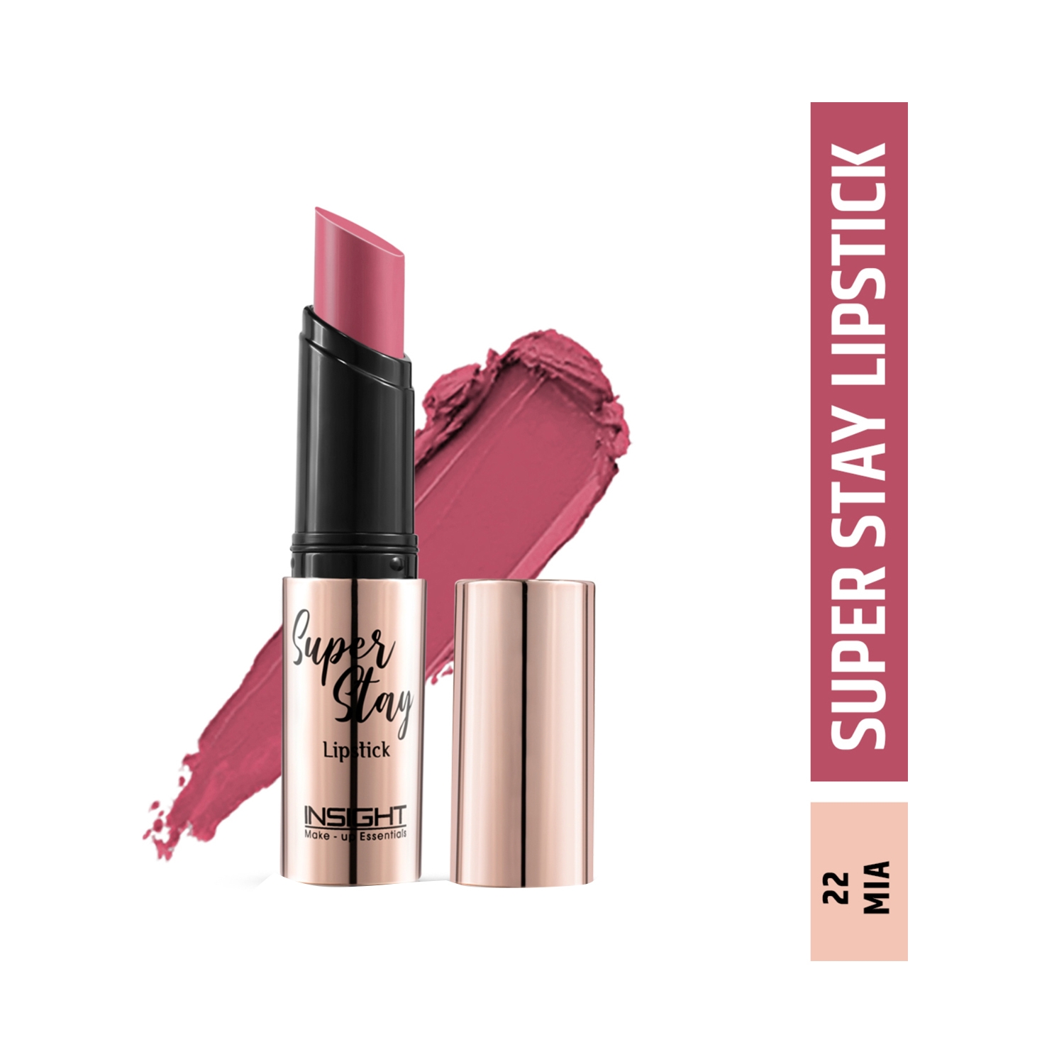 Insight Cosmetics Super Stay Lipstick - 22 Mia (7g)