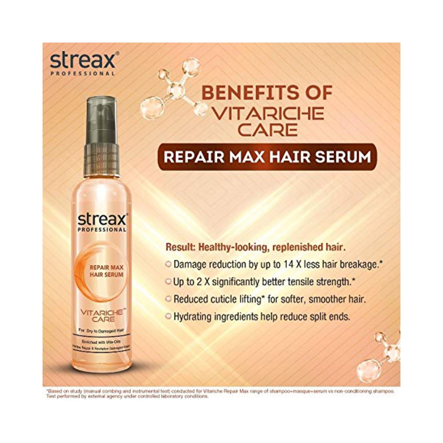 Streax Hair Serum With Walnut Oil Review - BLOGGERSHE
