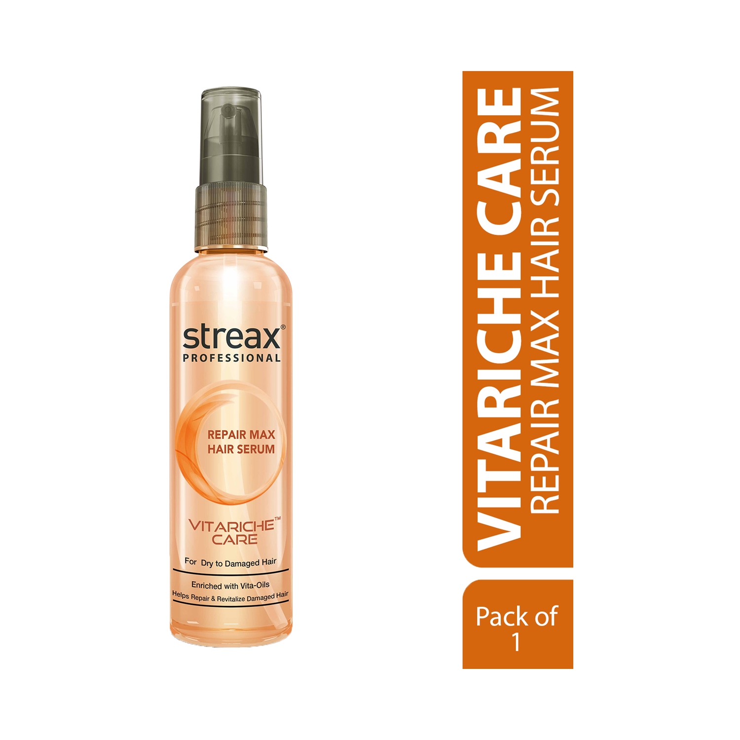 Streax Professional | Streax Professional Vitarich Care Repair Max Hair Serum (100ml)
