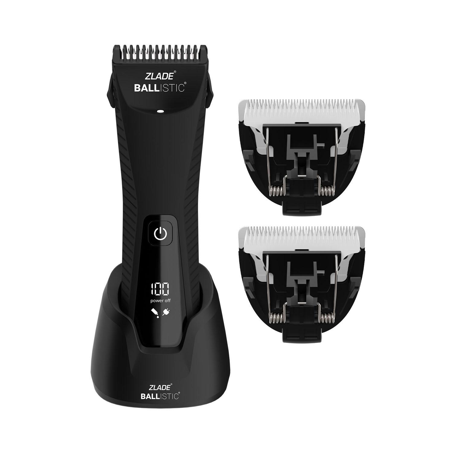 Zlade | Zlade Ballistic Manscaping Full-Body Trimmer With Extra Heads For Men (3Pcs)
