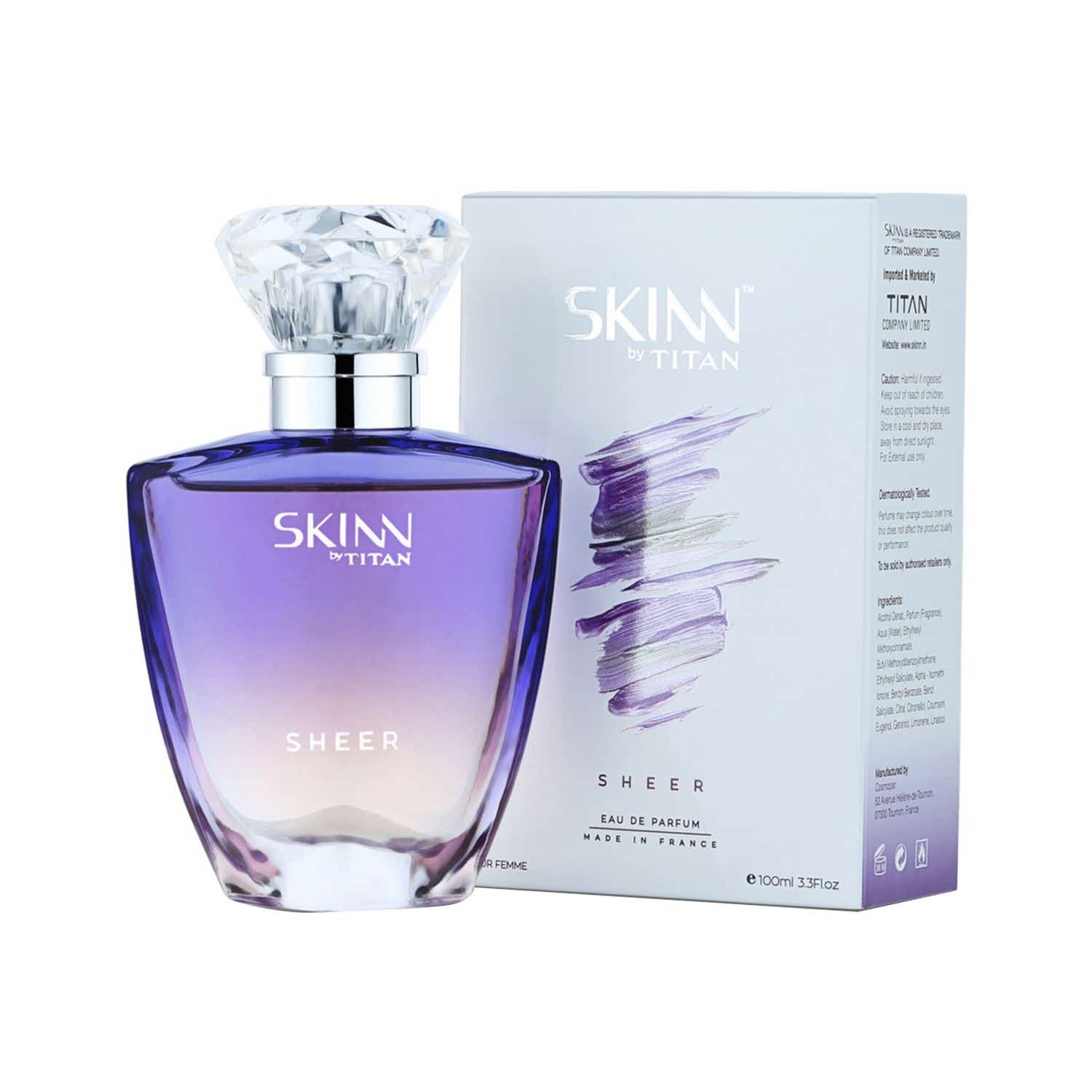 Skinn by Titan | Skinn by Titan Sheer Eau De Parfum for Women (100ml)