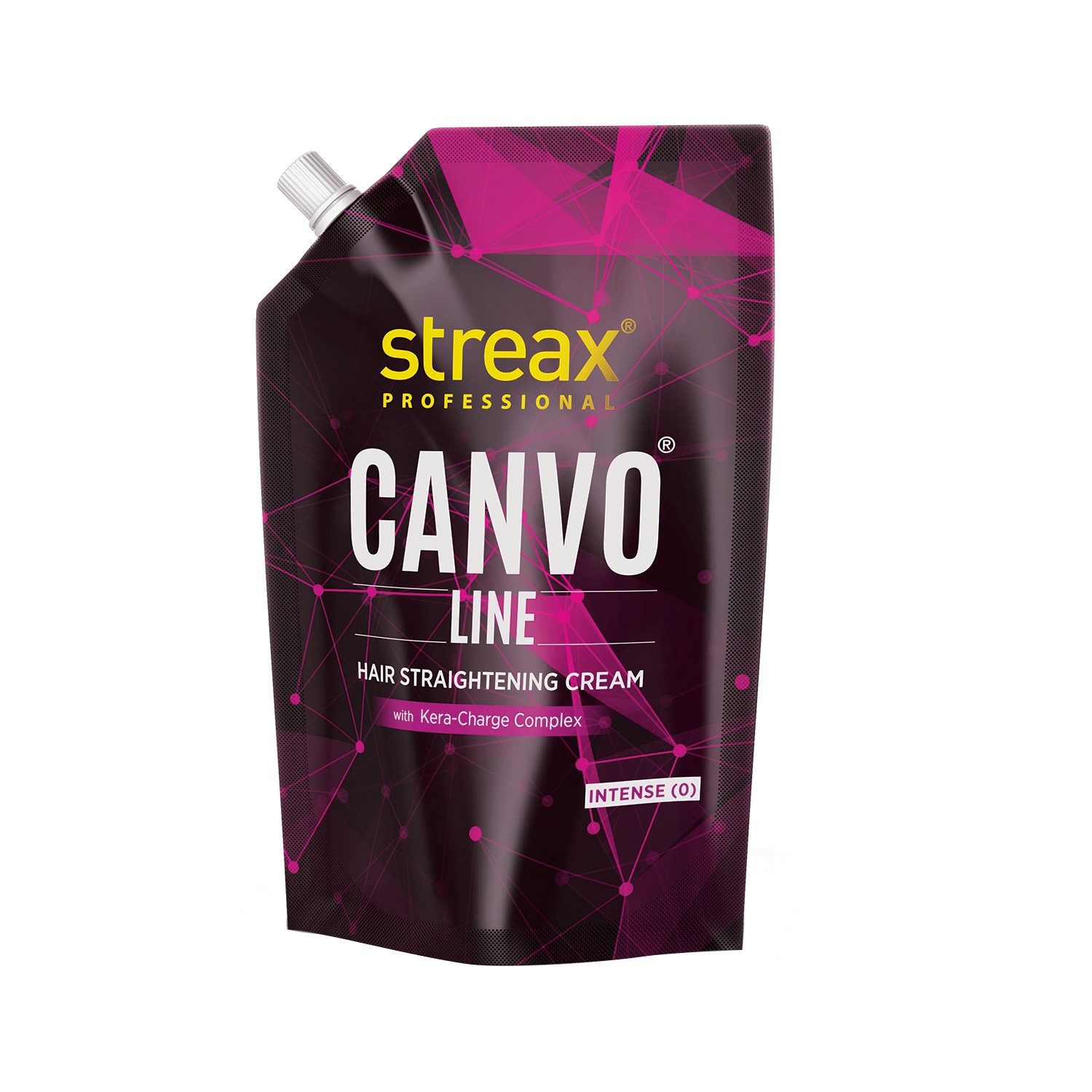 Streax Professional | Streax Professional Canvoline Hair Straightening Cream Intense With Kera-Charge (500g)