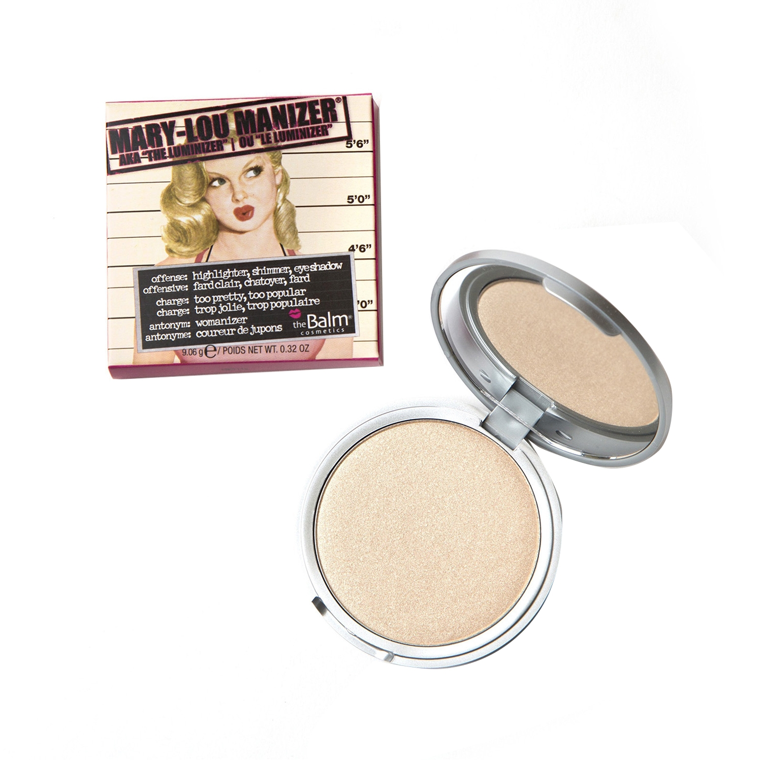 theBalm Cosmetics | theBalm Cosmetics Manizer Highlighter Eyeshadow - Mary-Lou (9.06g)