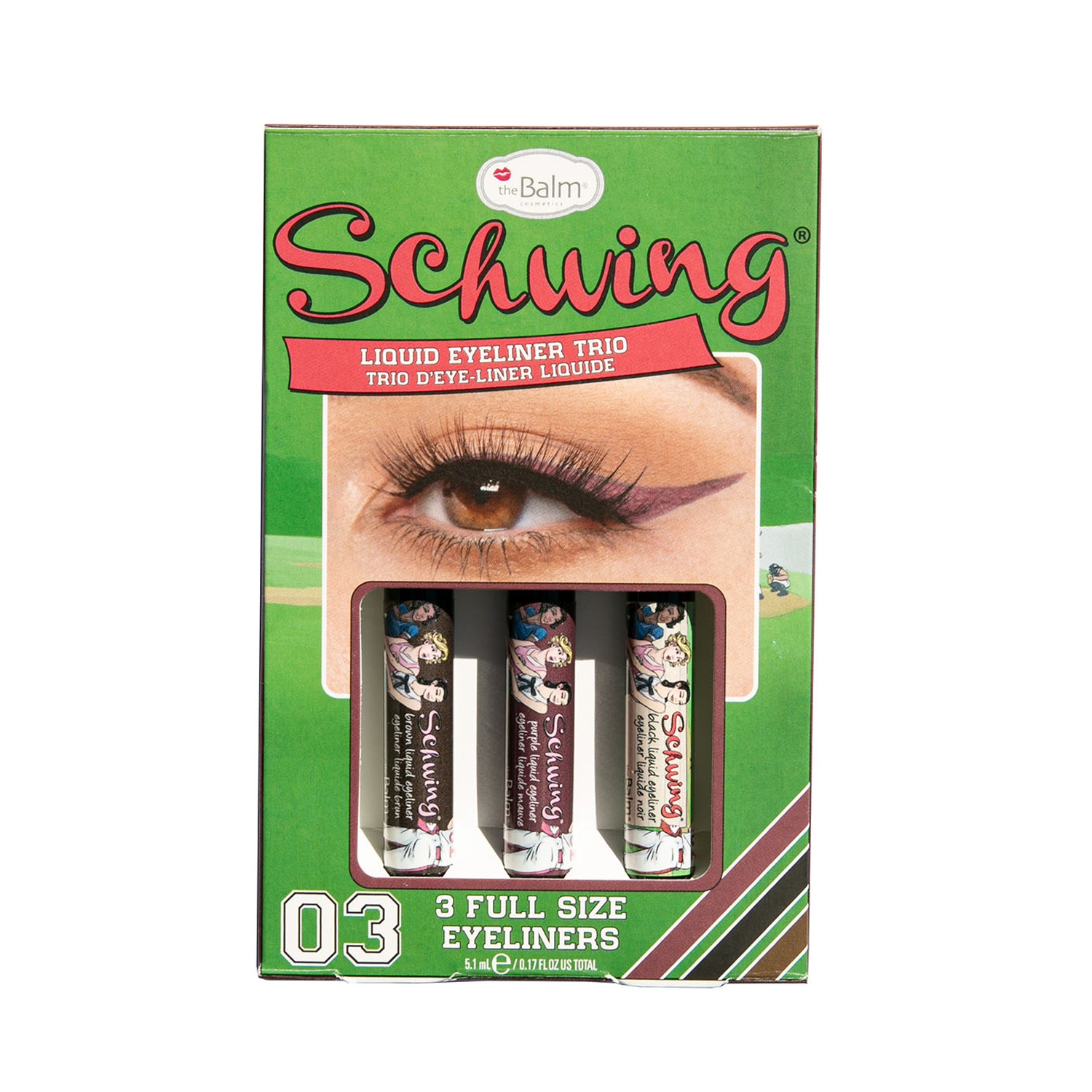 theBalm Cosmetics | theBalm Cosmetics Schwing Trio Liquid Eyeliner Set - (3Pcs)