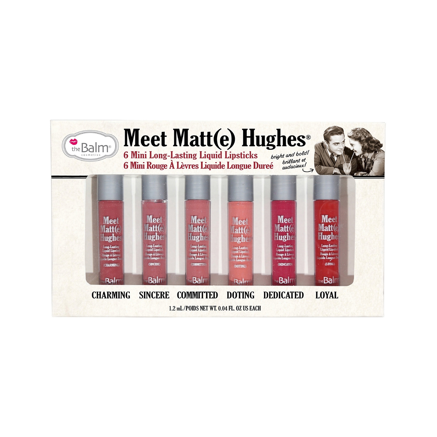 theBalm Cosmetics | theBalm Cosmetics Meet Matte Hughes Liquid Lipsticks Mini Kit - #1 (6Pcs)