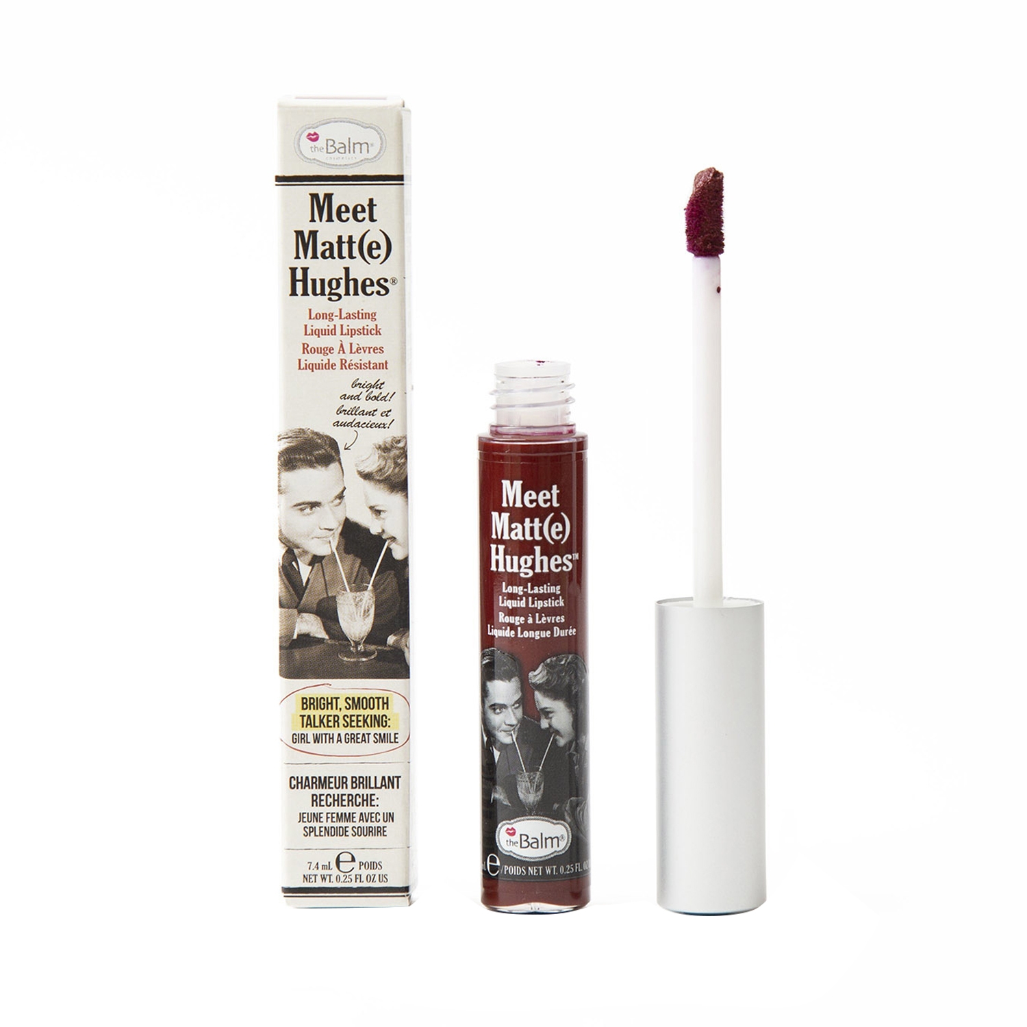 theBalm Cosmetics Meet Matte Hughes Liquid Lipstick - Adoring (7.4ml)