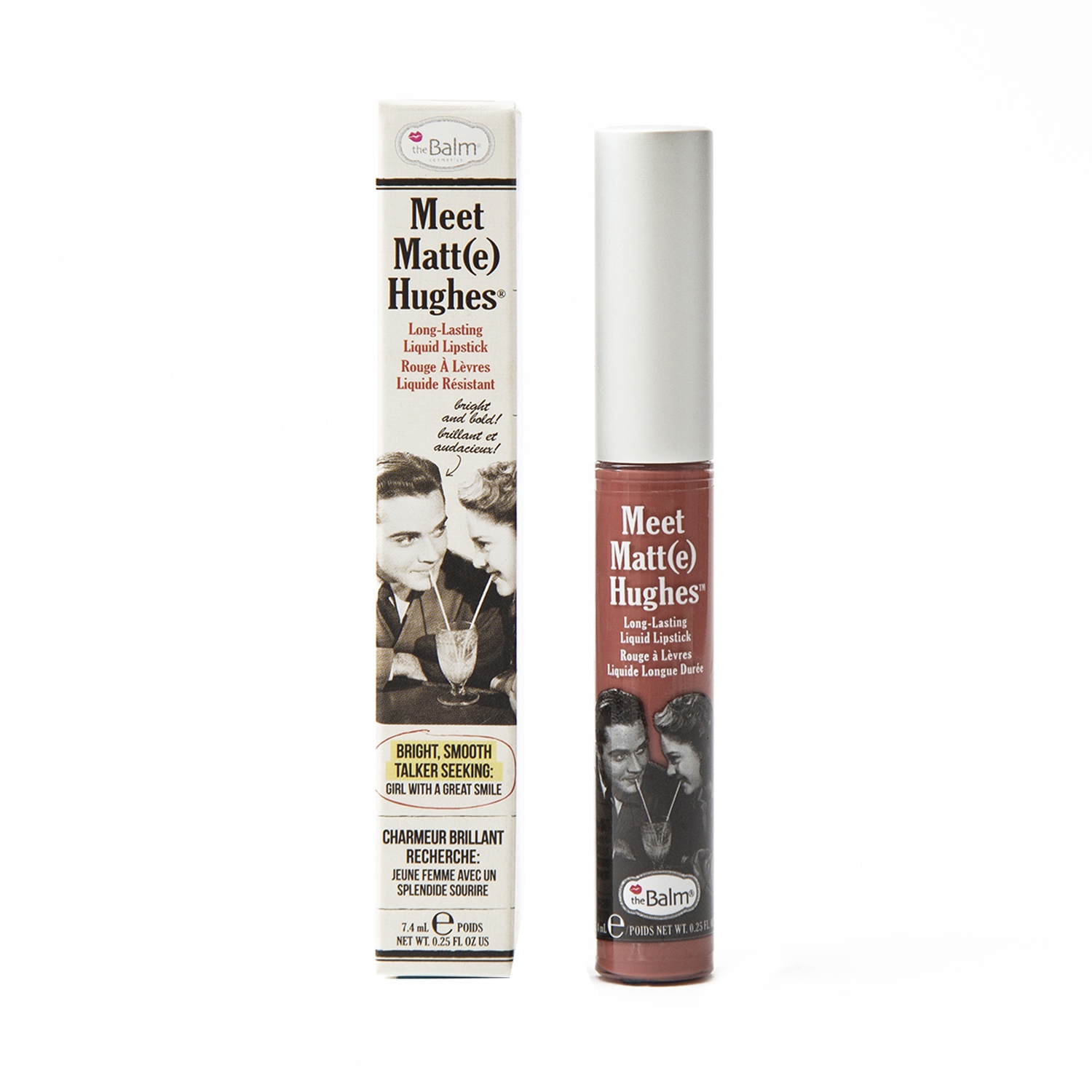 theBalm Cosmetics Meet Matte Hughes Liquid Lipstick - Committed (7.4ml)