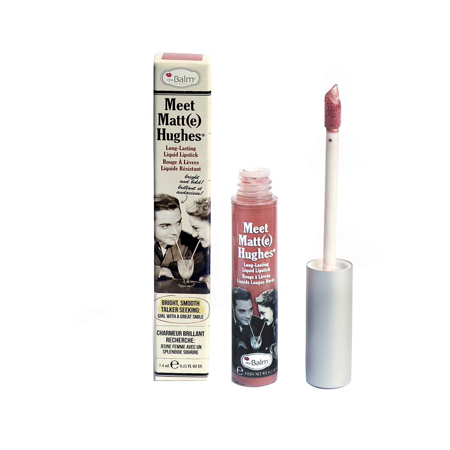 theBalm Cosmetics | theBalm Cosmetics Meet Matte Hughes Liquid Lipstick - Patient (7.4ml)