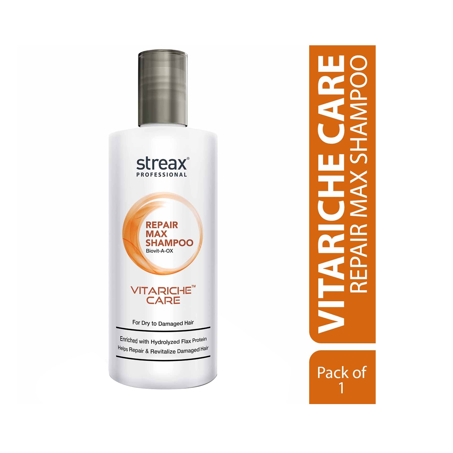 Streax Professional | Streax Professional Vitarich Care Repair Max Shampoo (1500ml)