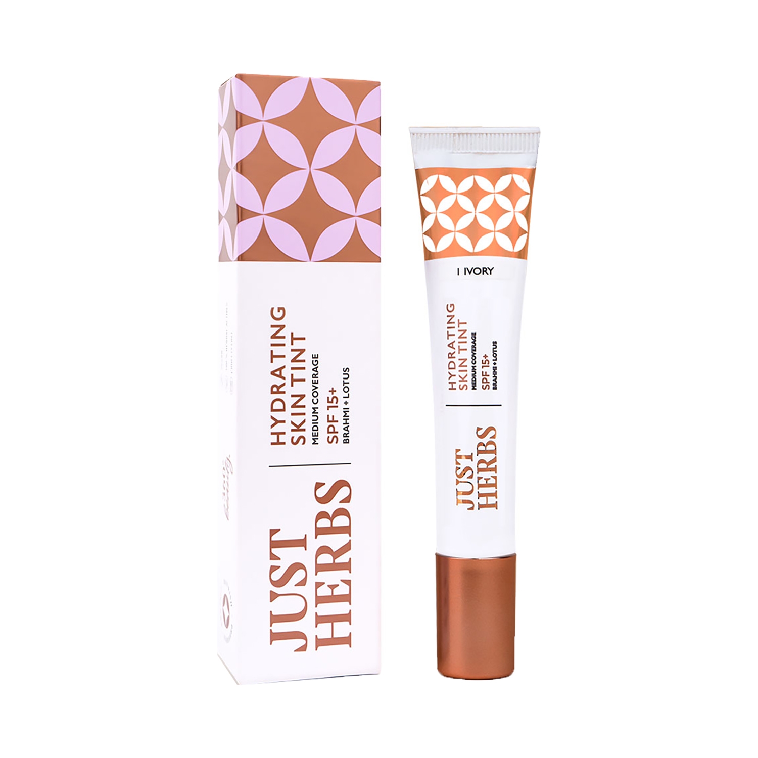Just Herbs Enriched Hydrating Skin Tint SPF 15+ - 01 Ivory (20g)