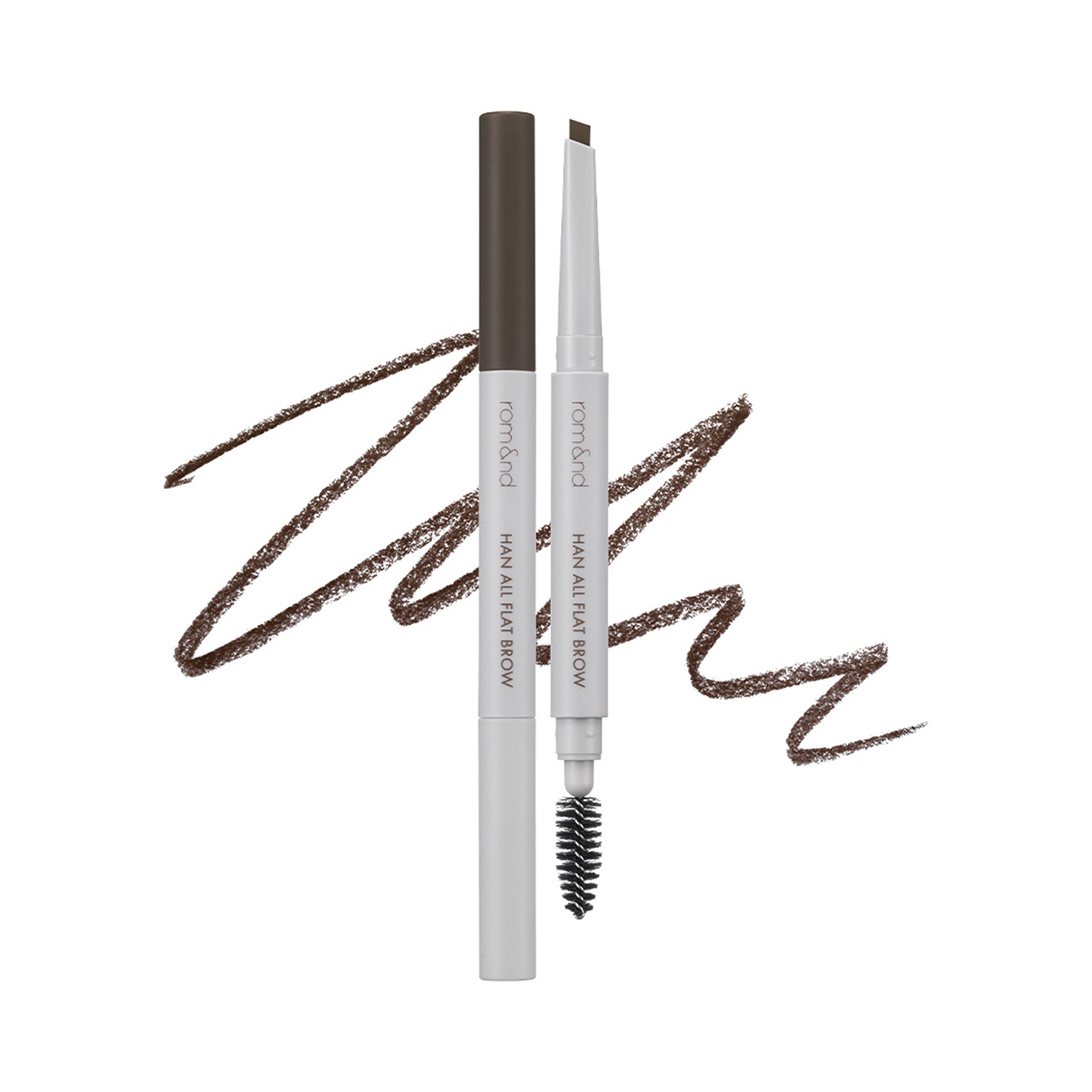 Rom&nd | Rom&nd Han All Flat Brow - W1 Gentle Brown (0.24g)