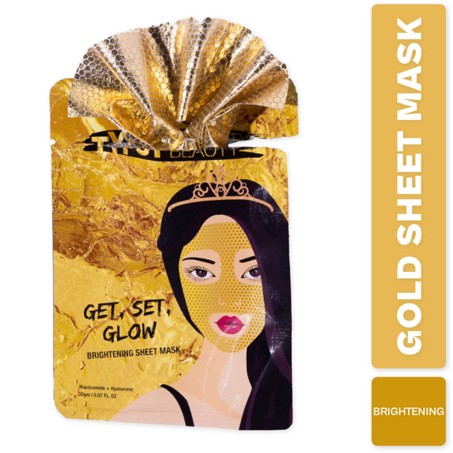 Typsy Beauty | Typsy Beauty Get Set Glow Brightening Sheet Mask (20g)