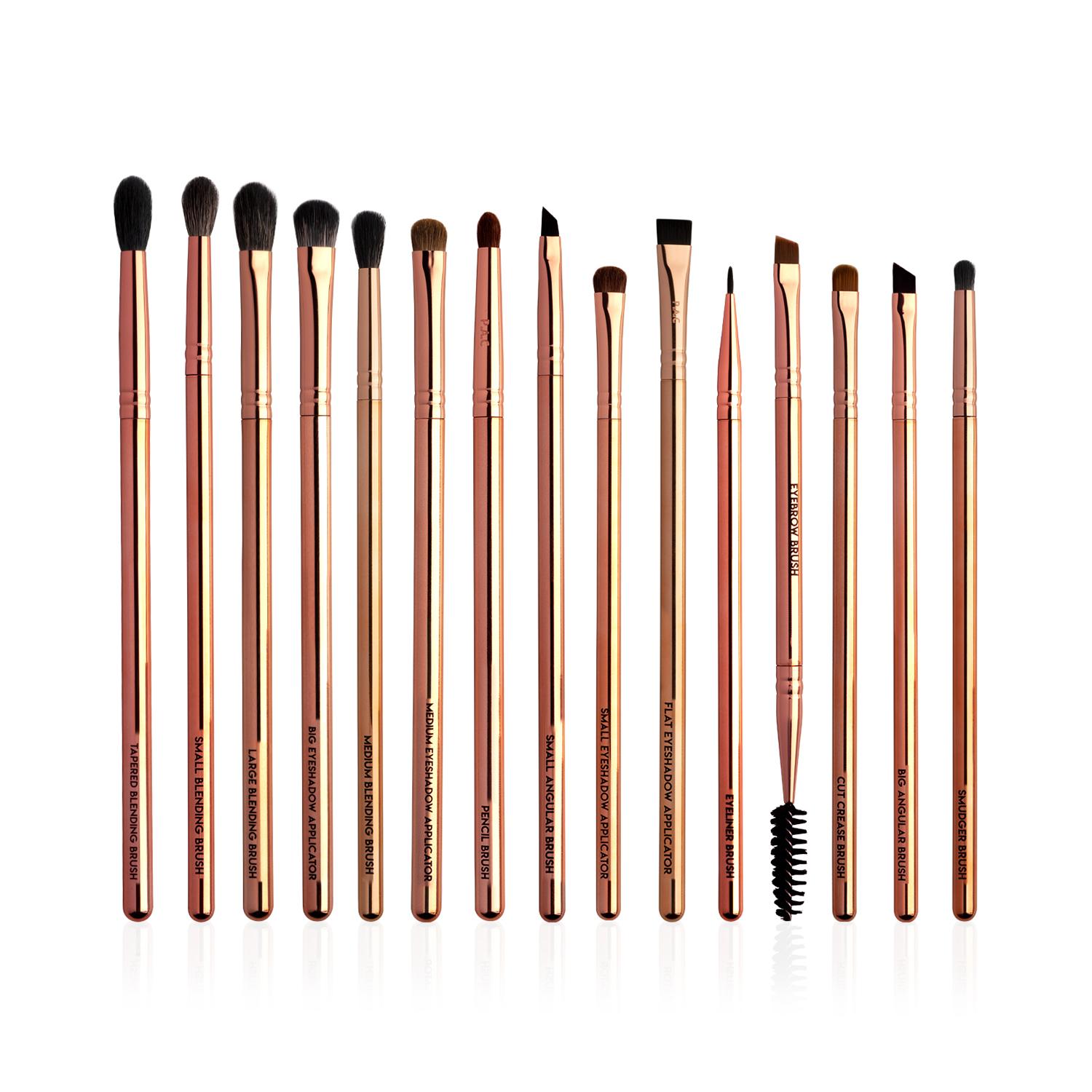 PAC | PAC Eyeconic Limited Edition Brush Kit - Rose Gold (15 Pcs)