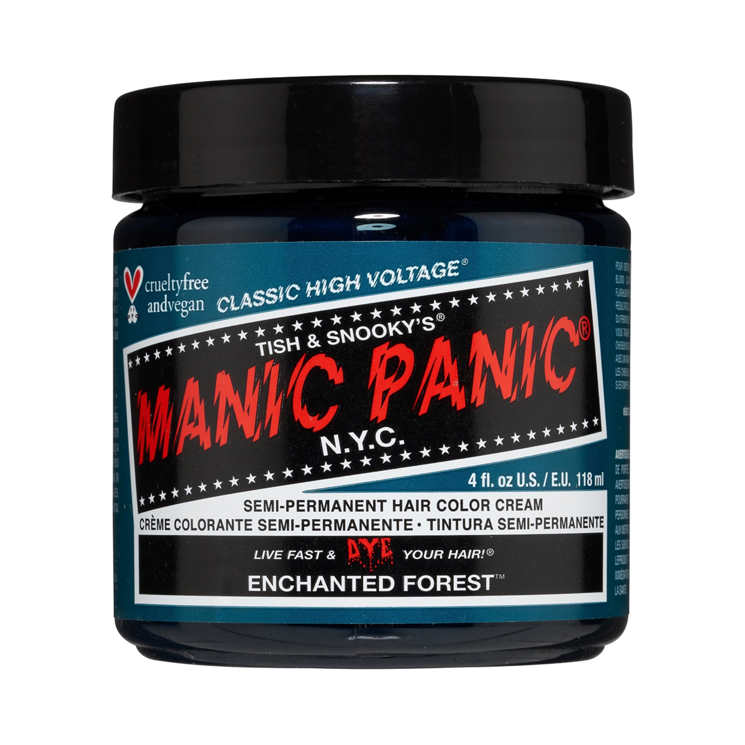 Manic Panic | Manic Panic Classic High Voltage Semi Permanent Hair Color Cream - Enchanted Forest (118ml)