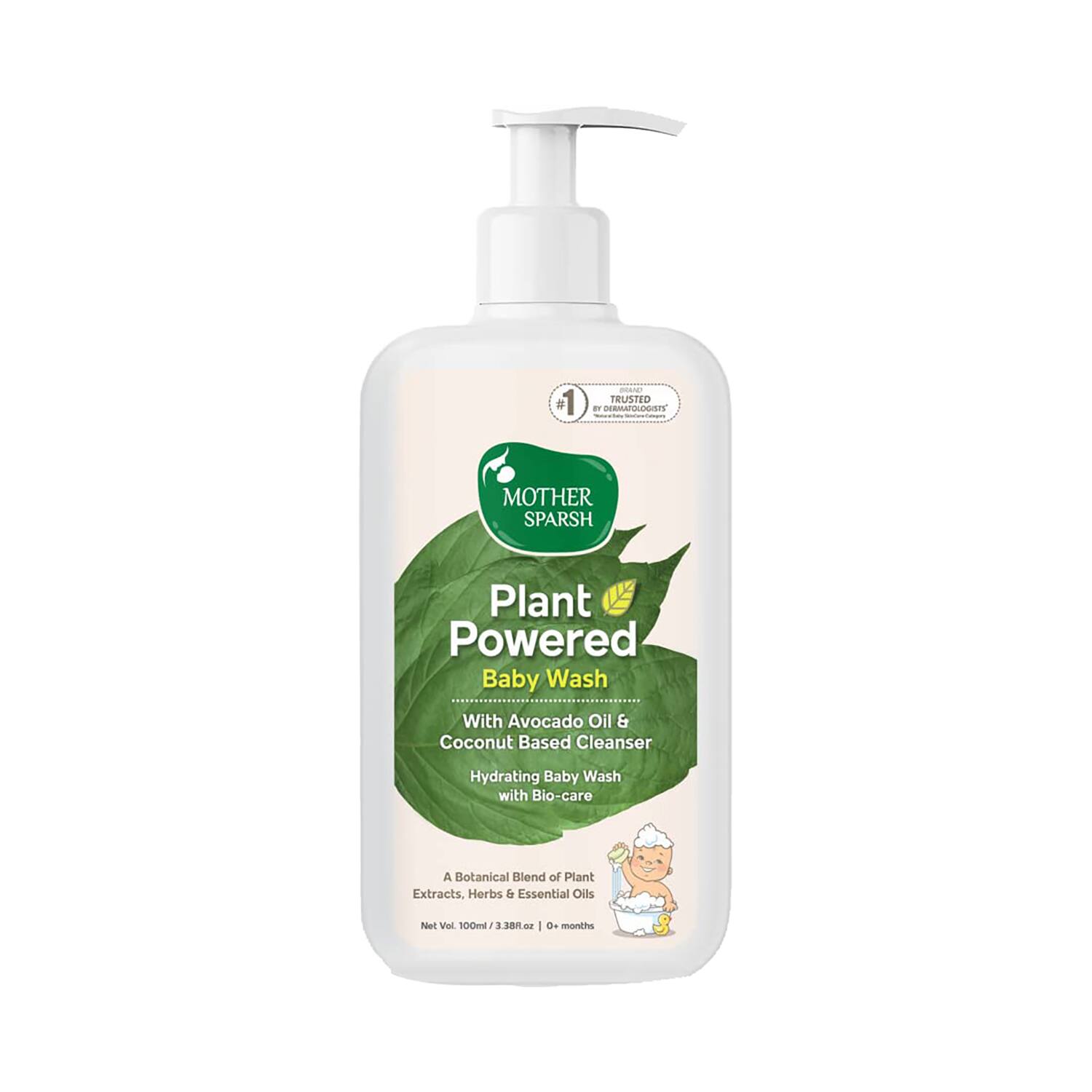 Mother Sparsh | Mother Sparsh Plant Powered Natural Hydrating Baby Wash (200ml)