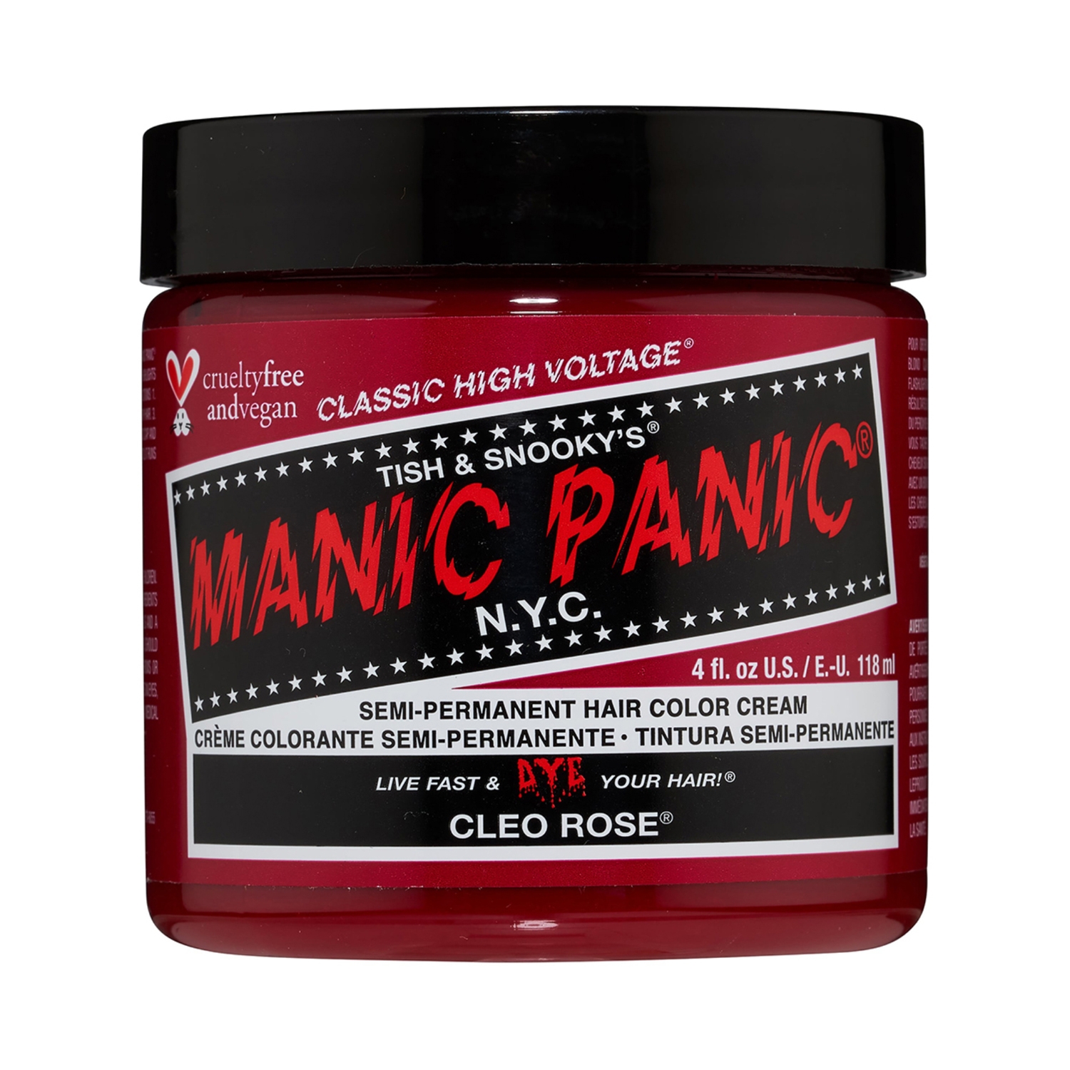 Manic Panic | Manic Panic Classic High Voltage Semi Permanent Hair Color Cream - Cleo Rose (118ml)