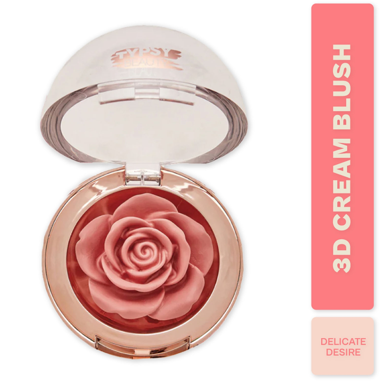 Typsy Beauty Enchanted Garden 3D Rose Blush - Delicate Desire (4.8g)