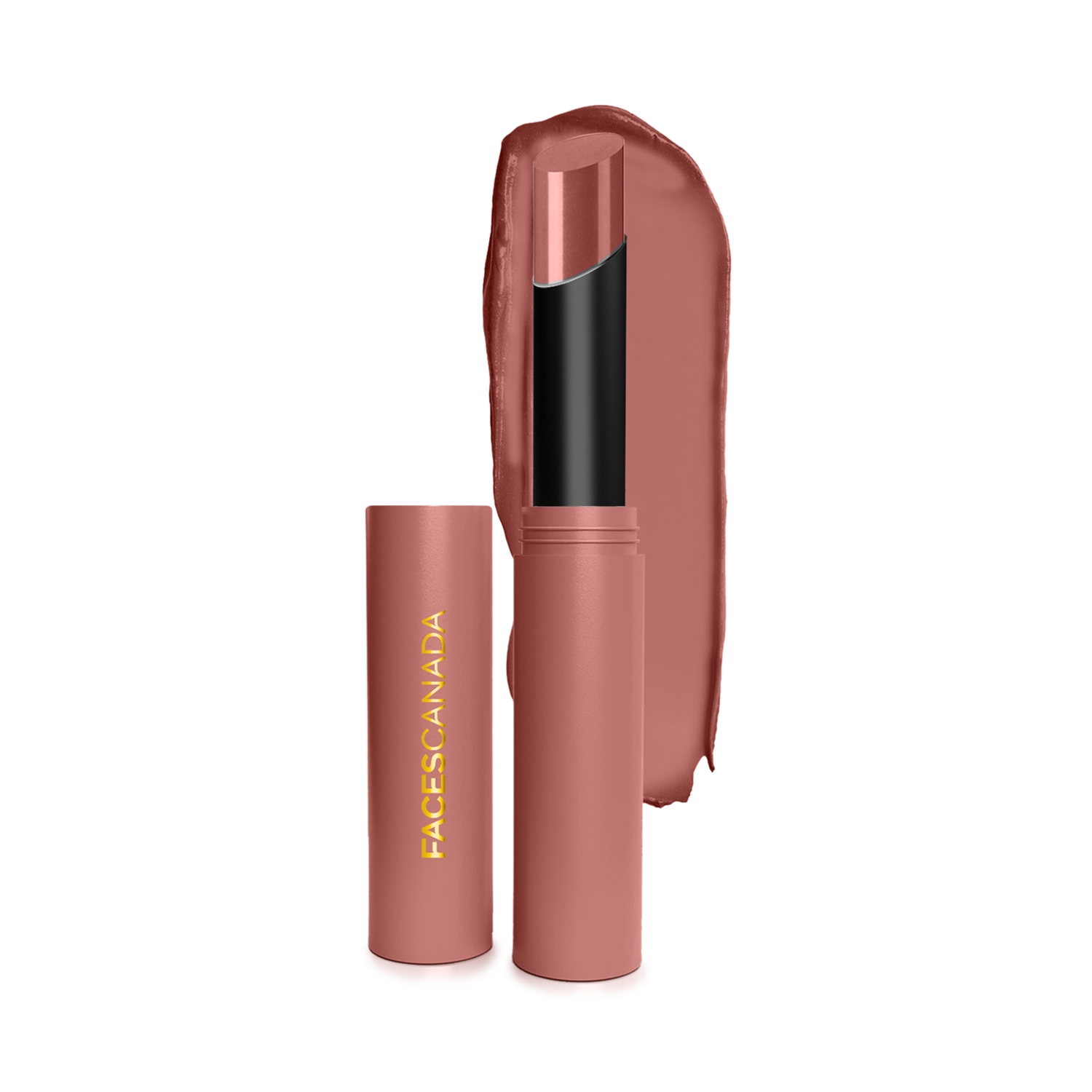 Faces Canada | Faces Canada 3-In-1 Long Stay Matte Lipstick - 03 Kiss Ready Nude (2g)