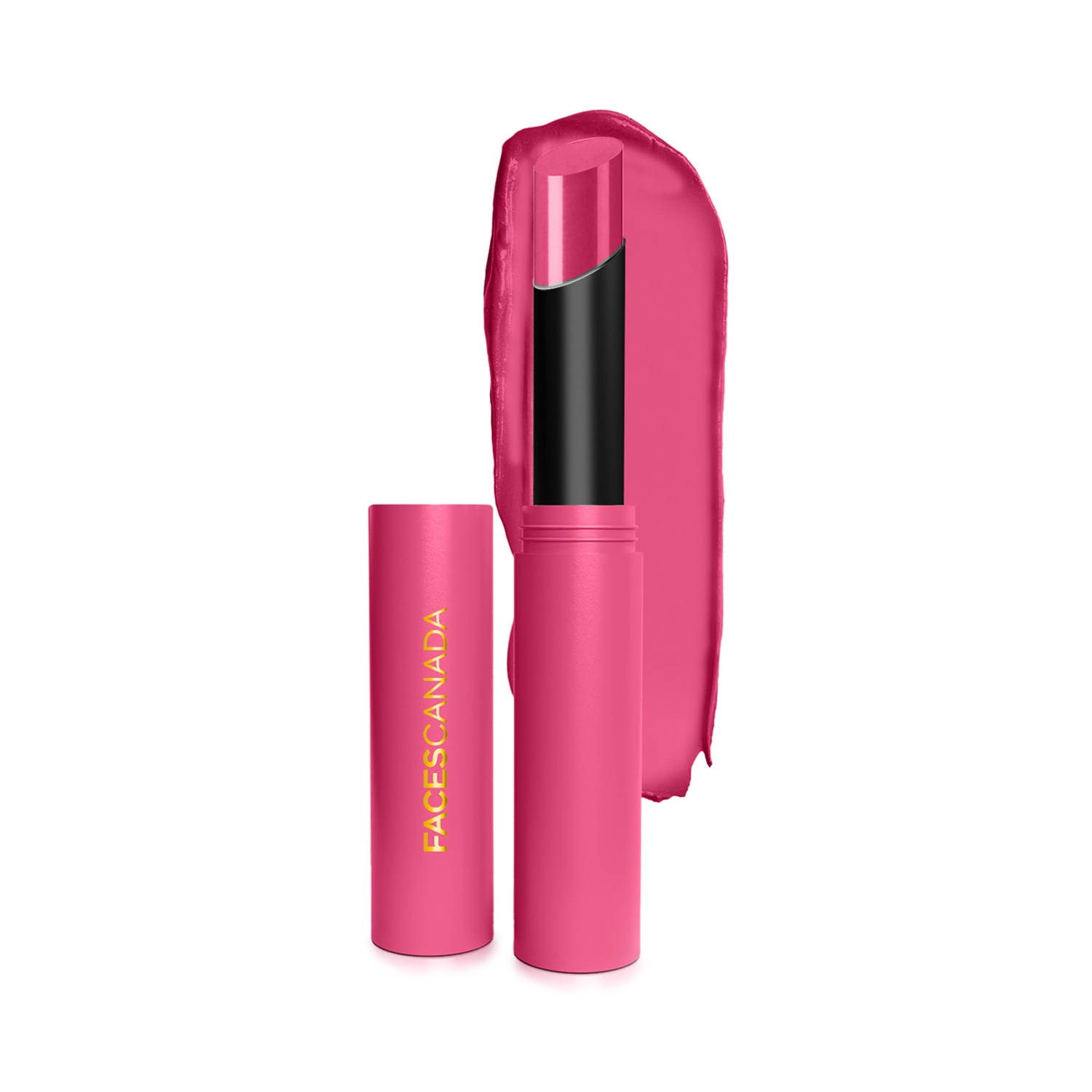 Faces Canada | Faces Canada 3-In-1 Long Stay Matte Lipstick - 04 Bubblegum Pink (2g)