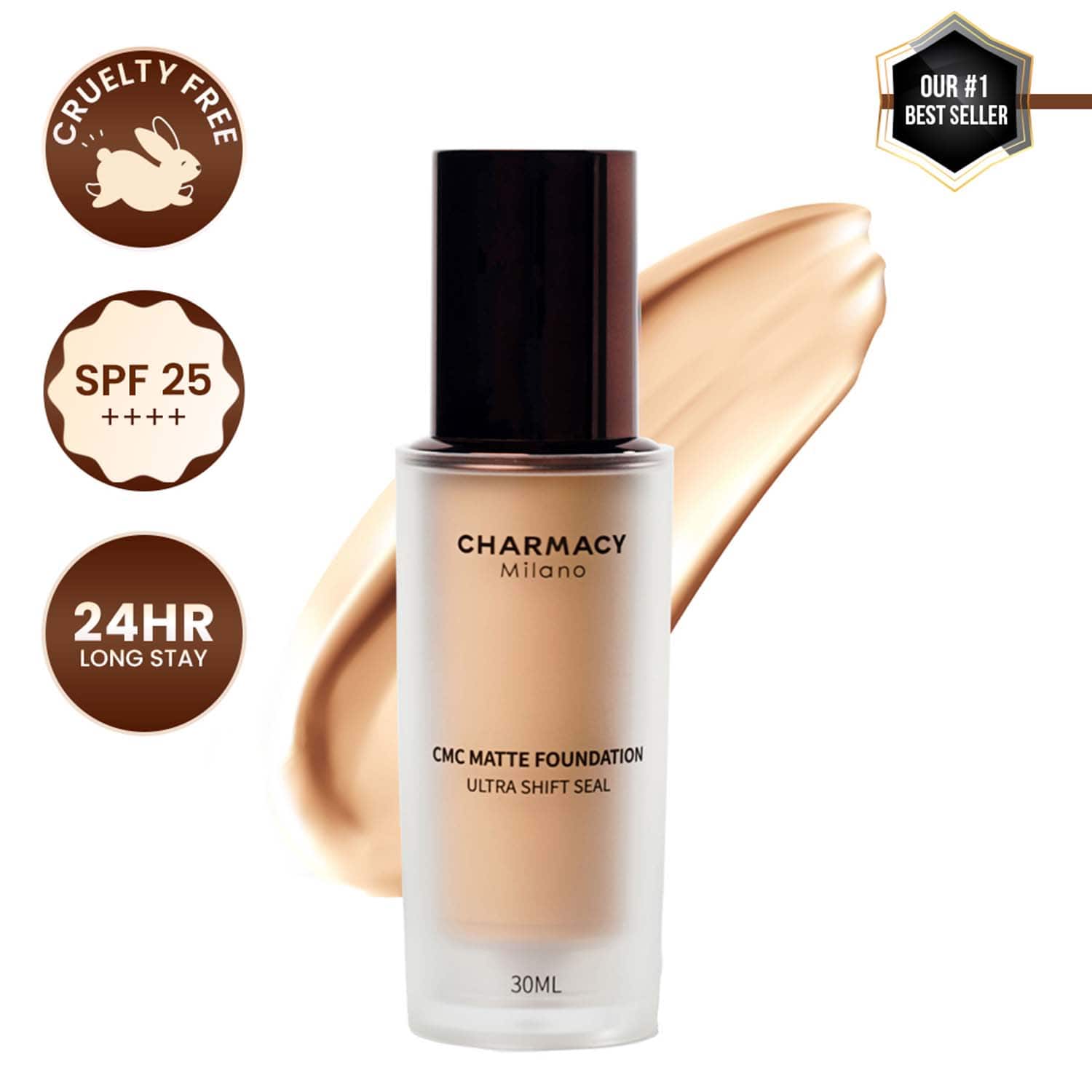 Charmacy Milano | Charmacy Milano Matte Foundation - 02 (30ml)