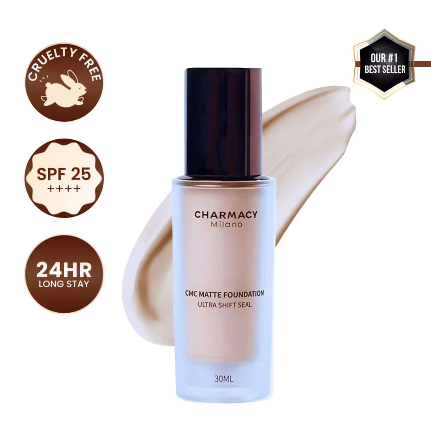 Charmacy Milano | Charmacy Milano Matte Foundation - 02 (30ml)