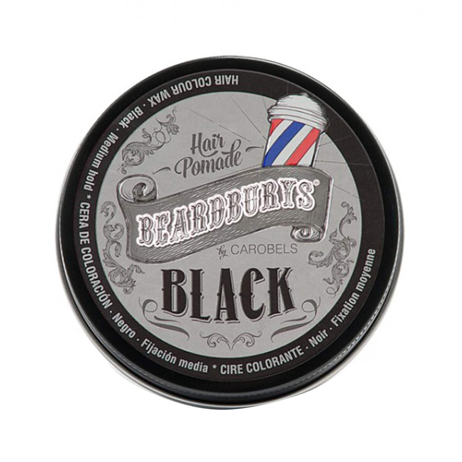 Beardburys | Beardburys Color Hair Wax - Black (100ml)