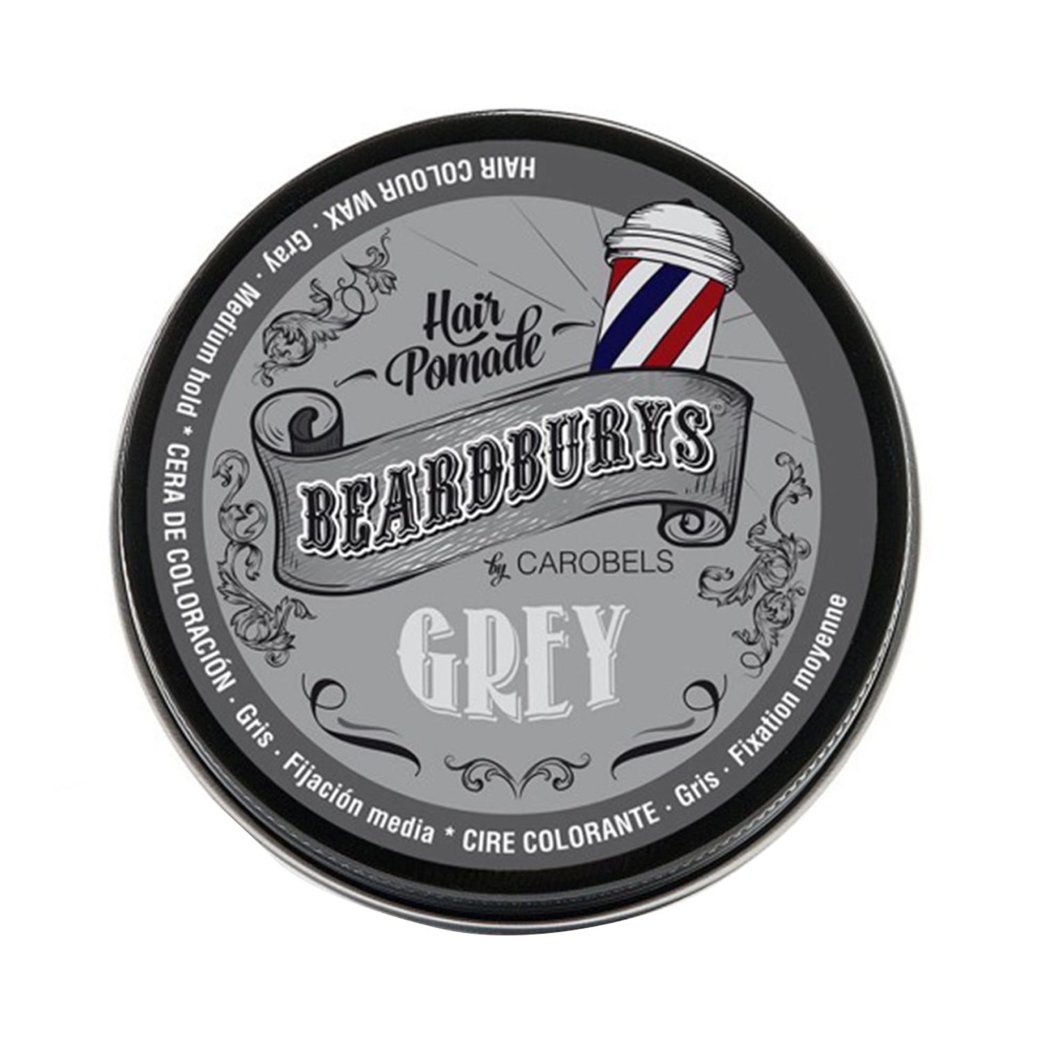 Beardburys | Beardburys Color Hair Wax - Grey (100ml)