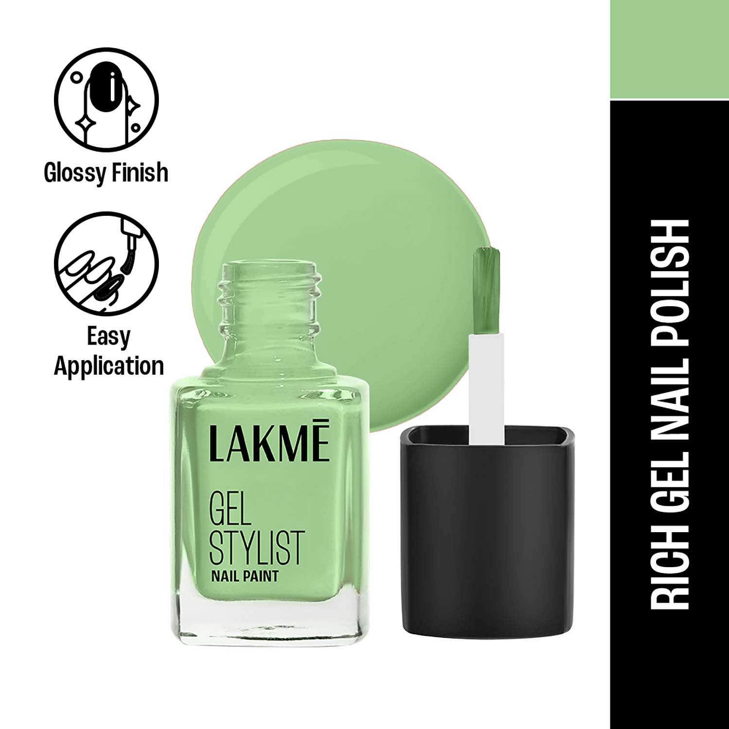 Lakme | Lakme Absolute Gel Stylist - Perfect Pistachio (12 ml)