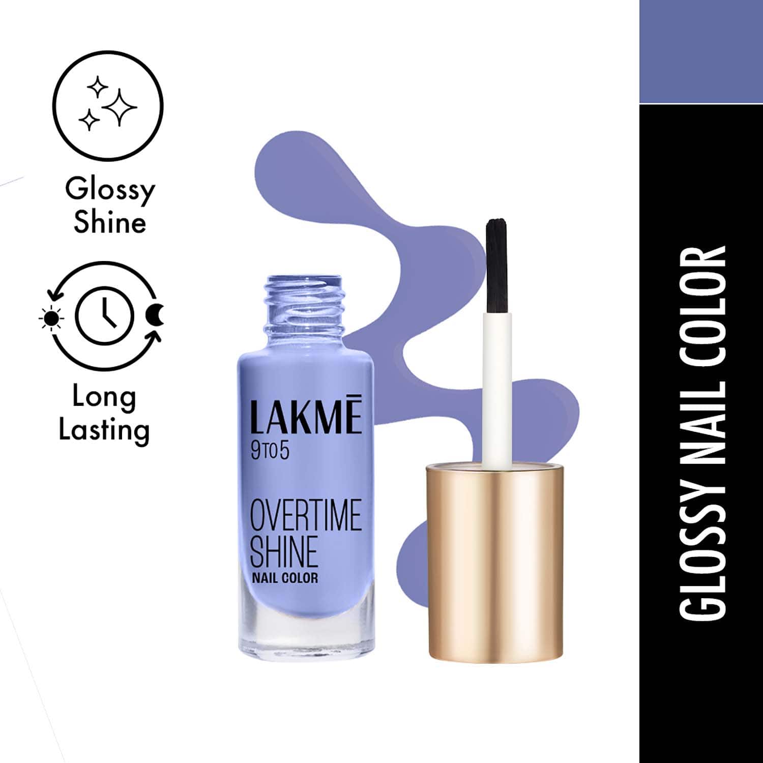 Lakme | Lakme 9to5 P+G Nail - Russian Mauve (6 ml)